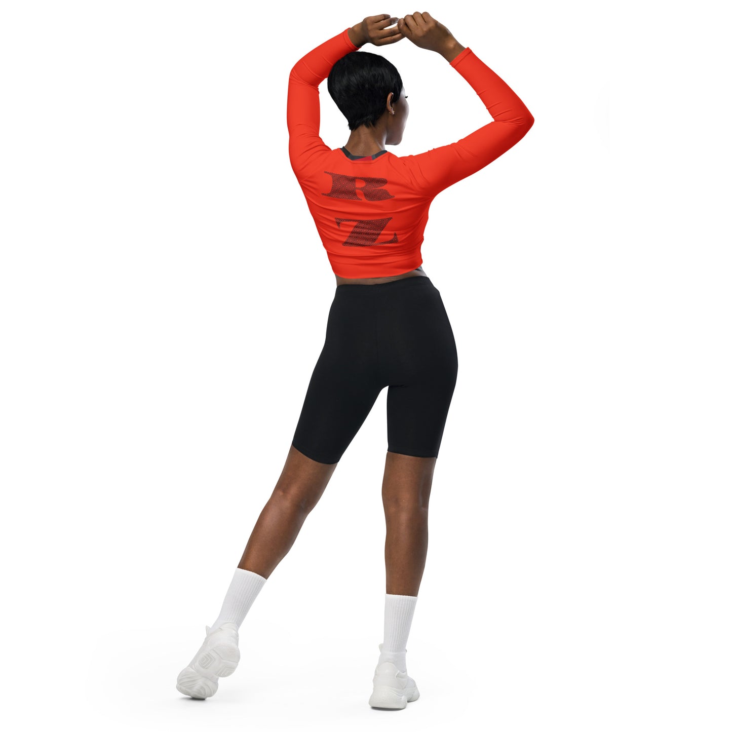 Crop top de poliéster RZ