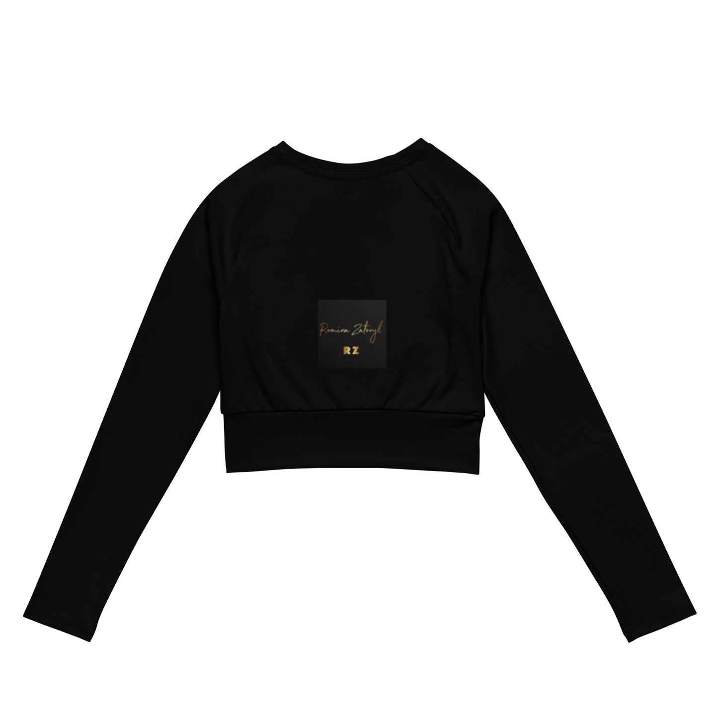 Crop top de poliéster RZ