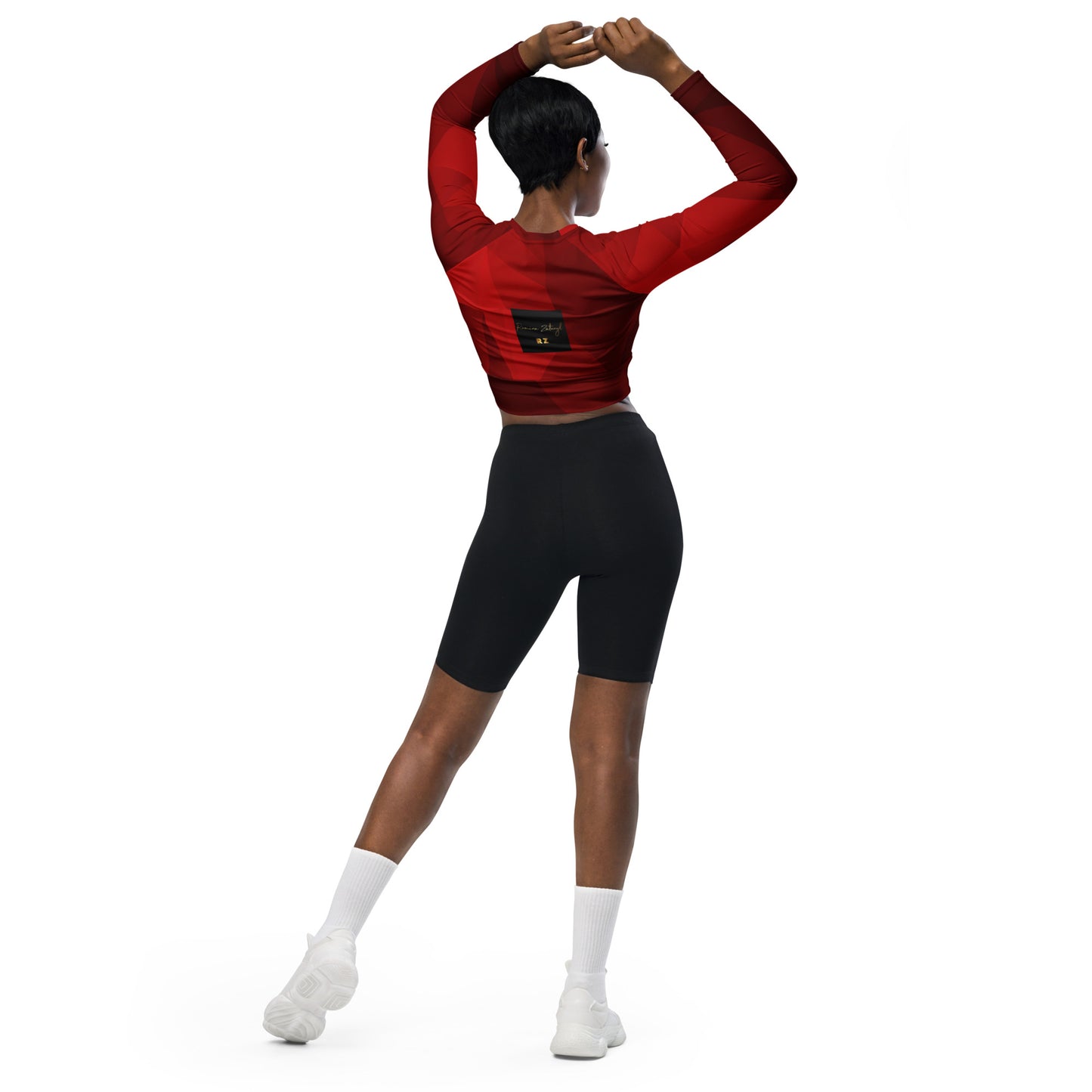 Crop top de poliéster RZ Rubí