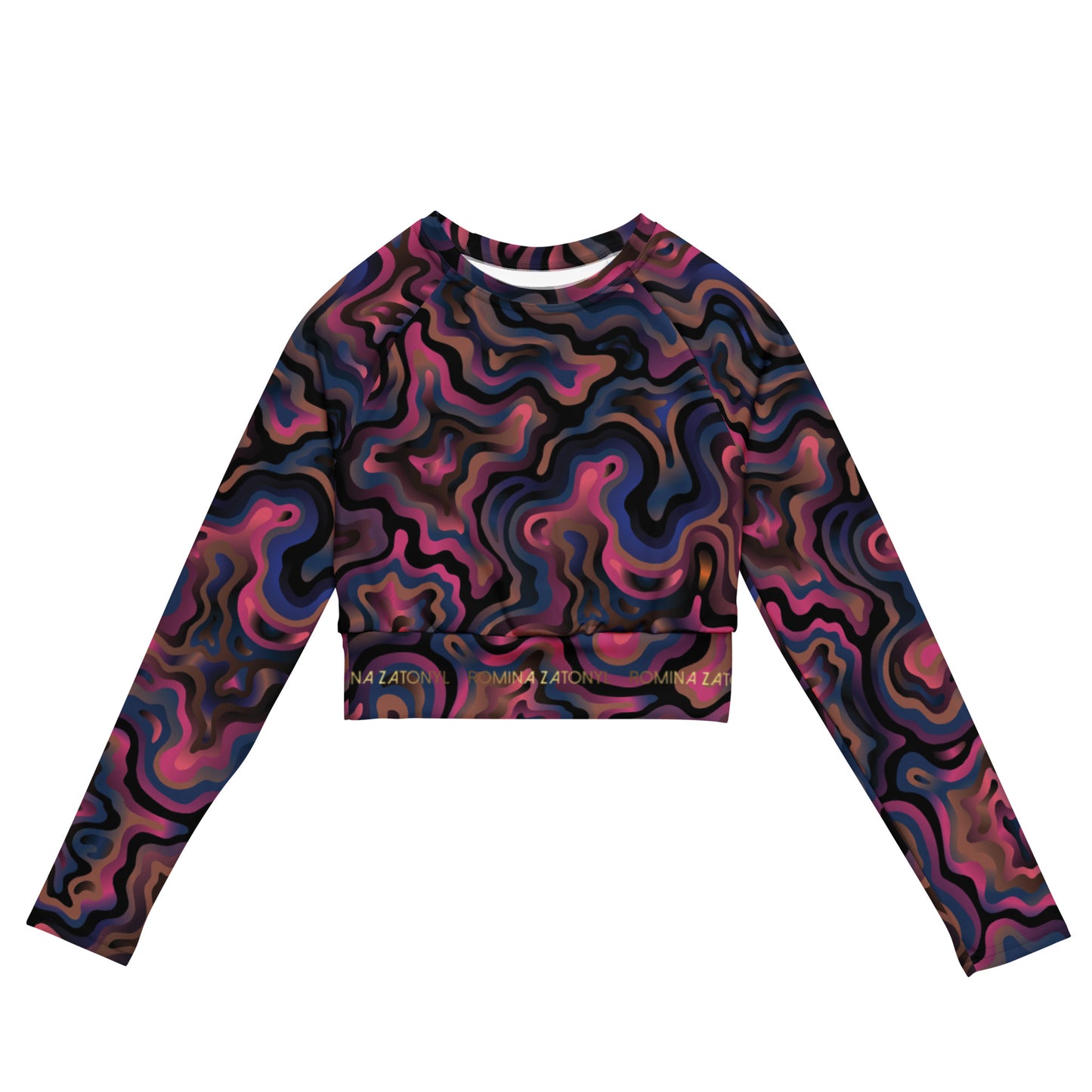 Crop top RZ de poliéster