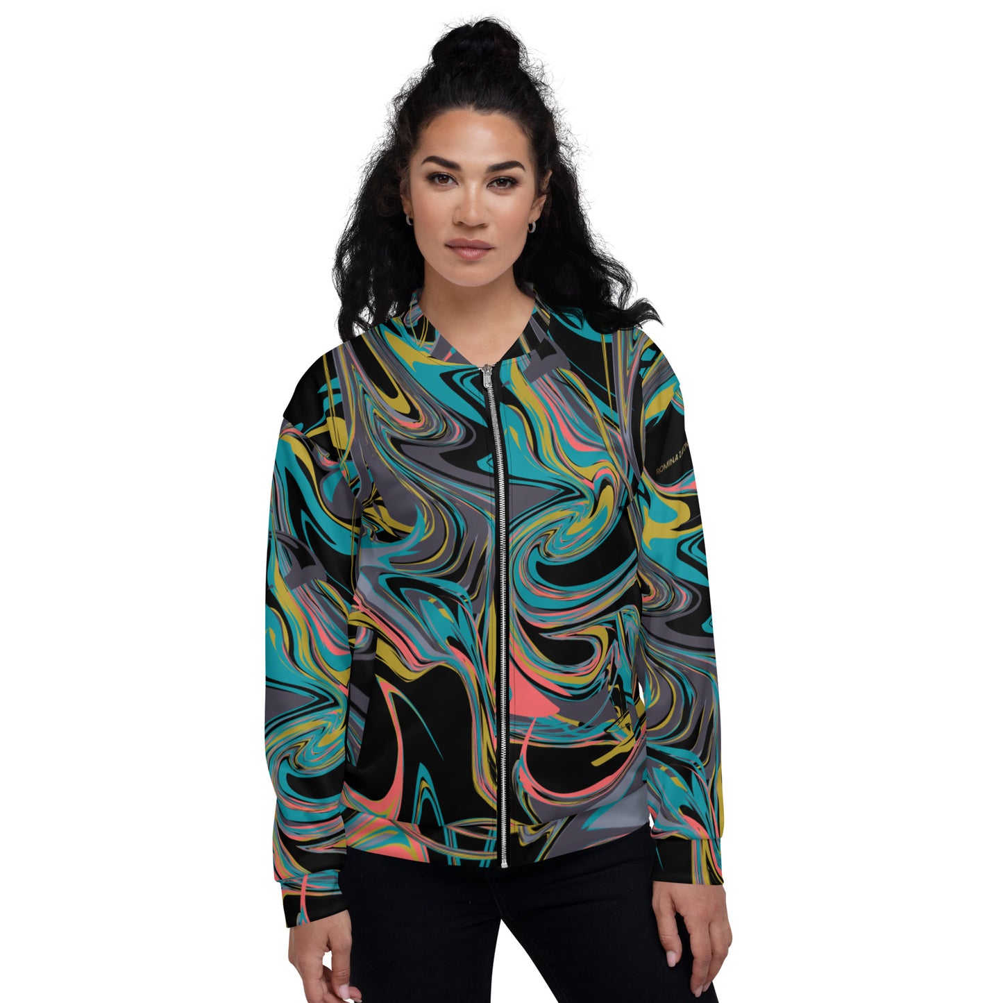 Chaqueta bomber all over unisex