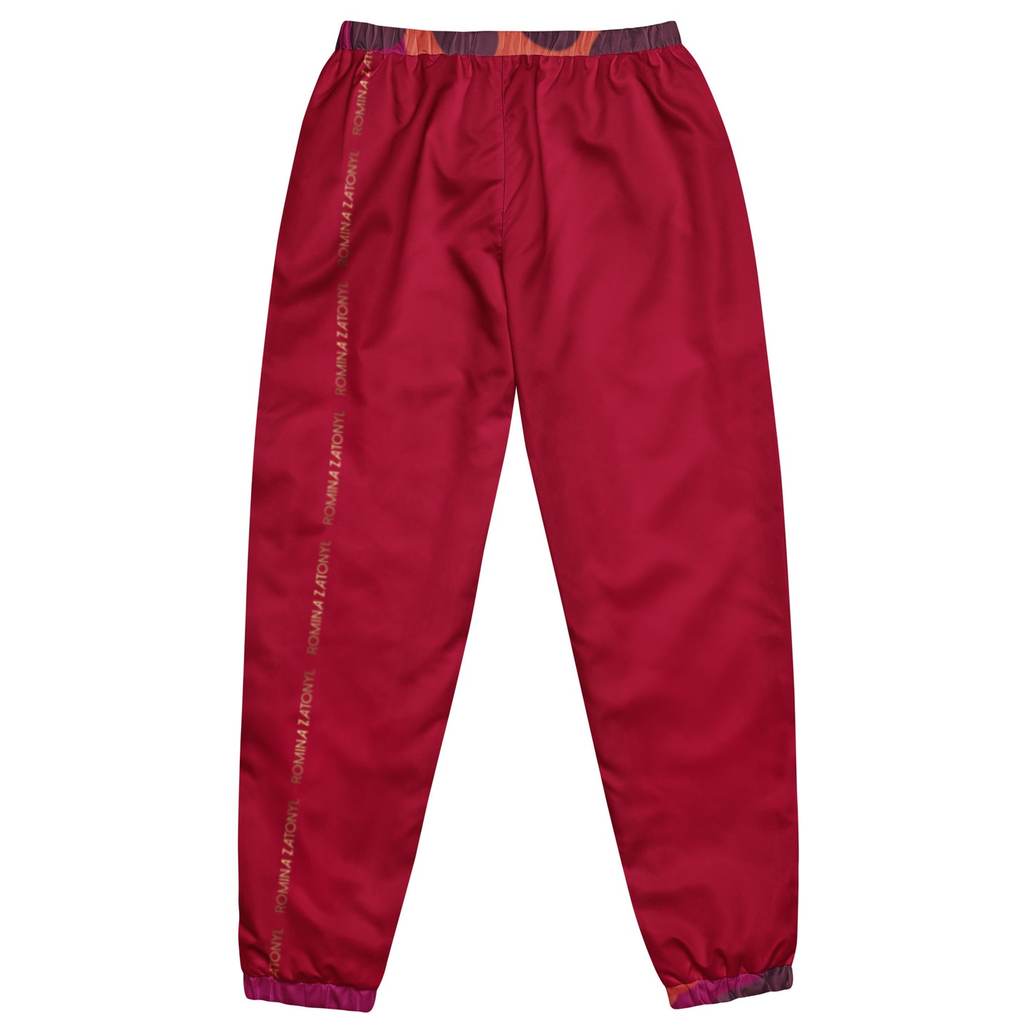Pantalón RZ de chándal unisex camuflado vino rojo