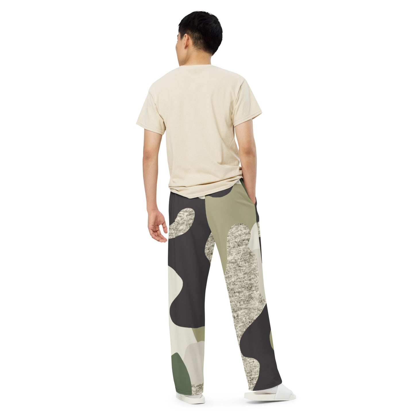 Pantalón ancho all over unisex RZ