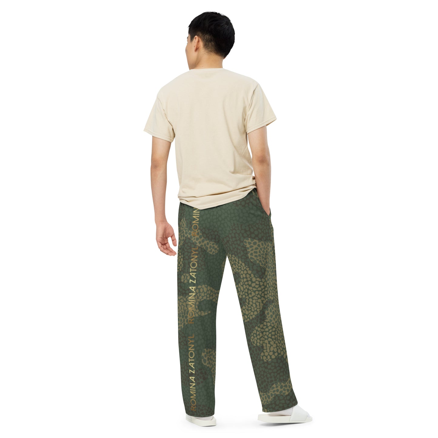 Pantalón RZ ancho all over unisex
