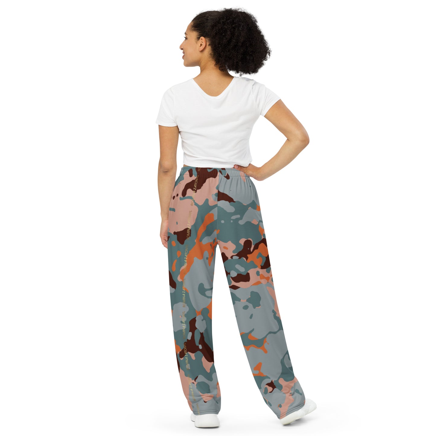 Pantalón RZ ancho all over unisex