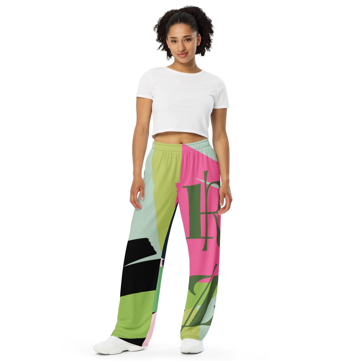 Pantalón ancho all over unisex RZ