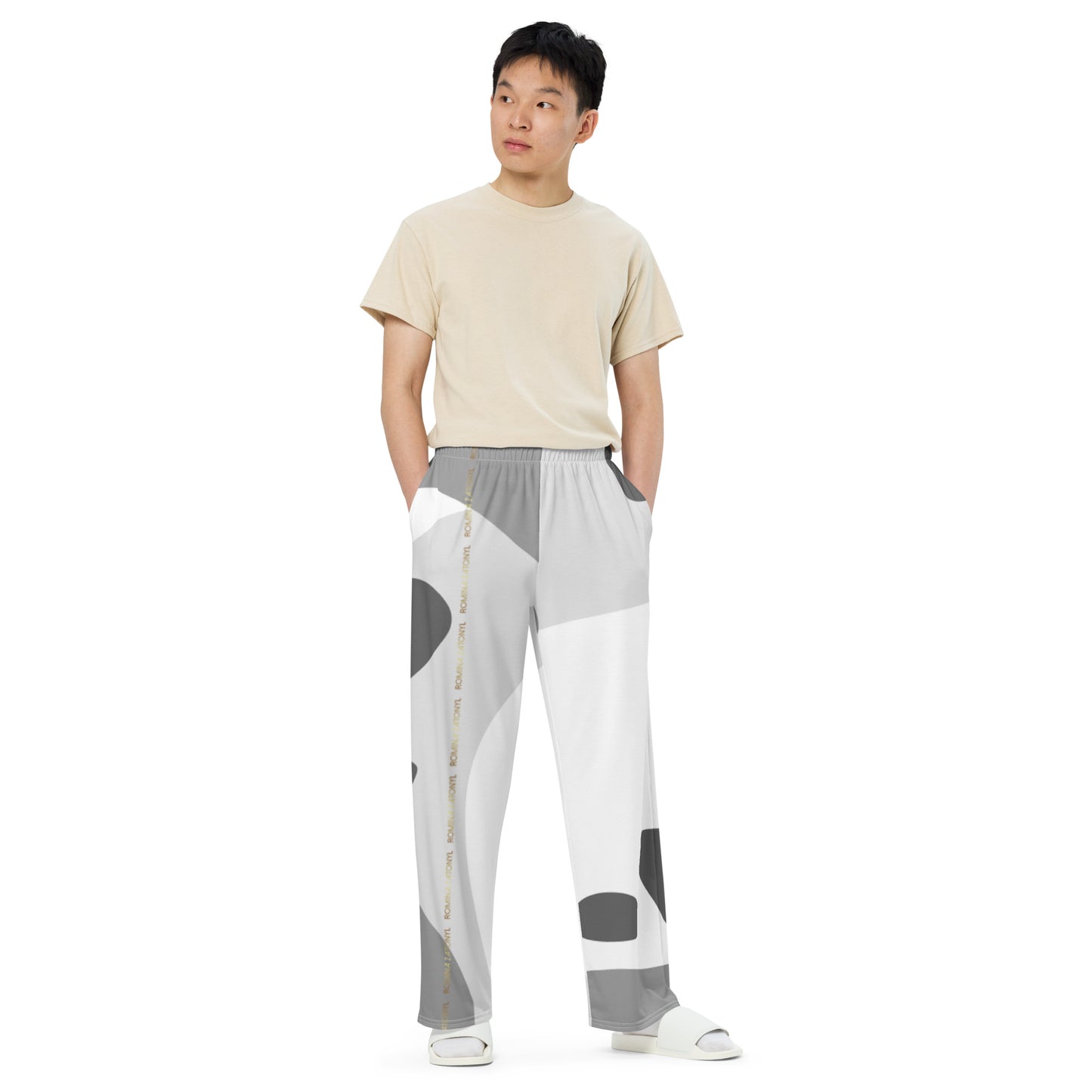 Pantalón RZ ancho all over unisex