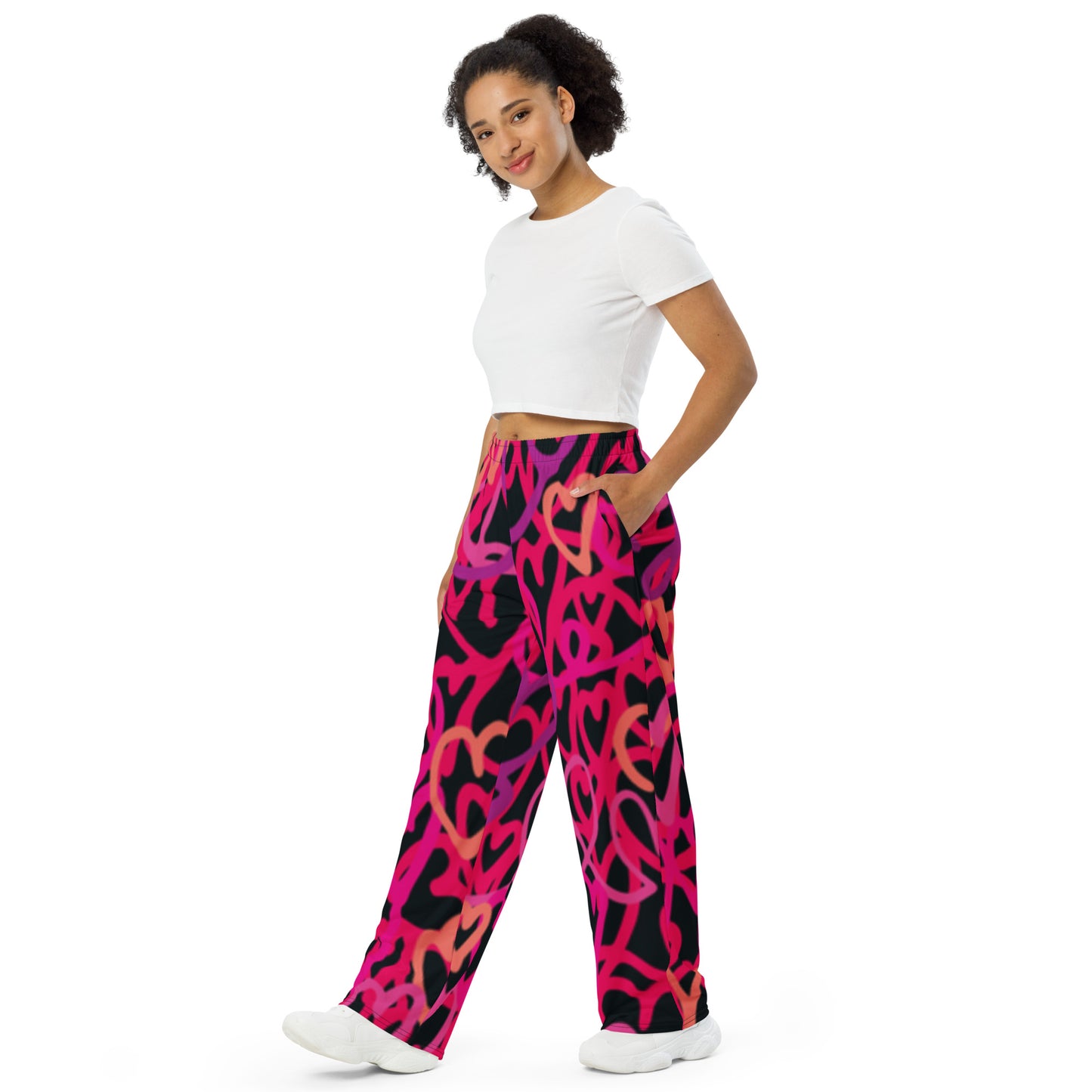 Pantalón ancho all over unisex RZ
