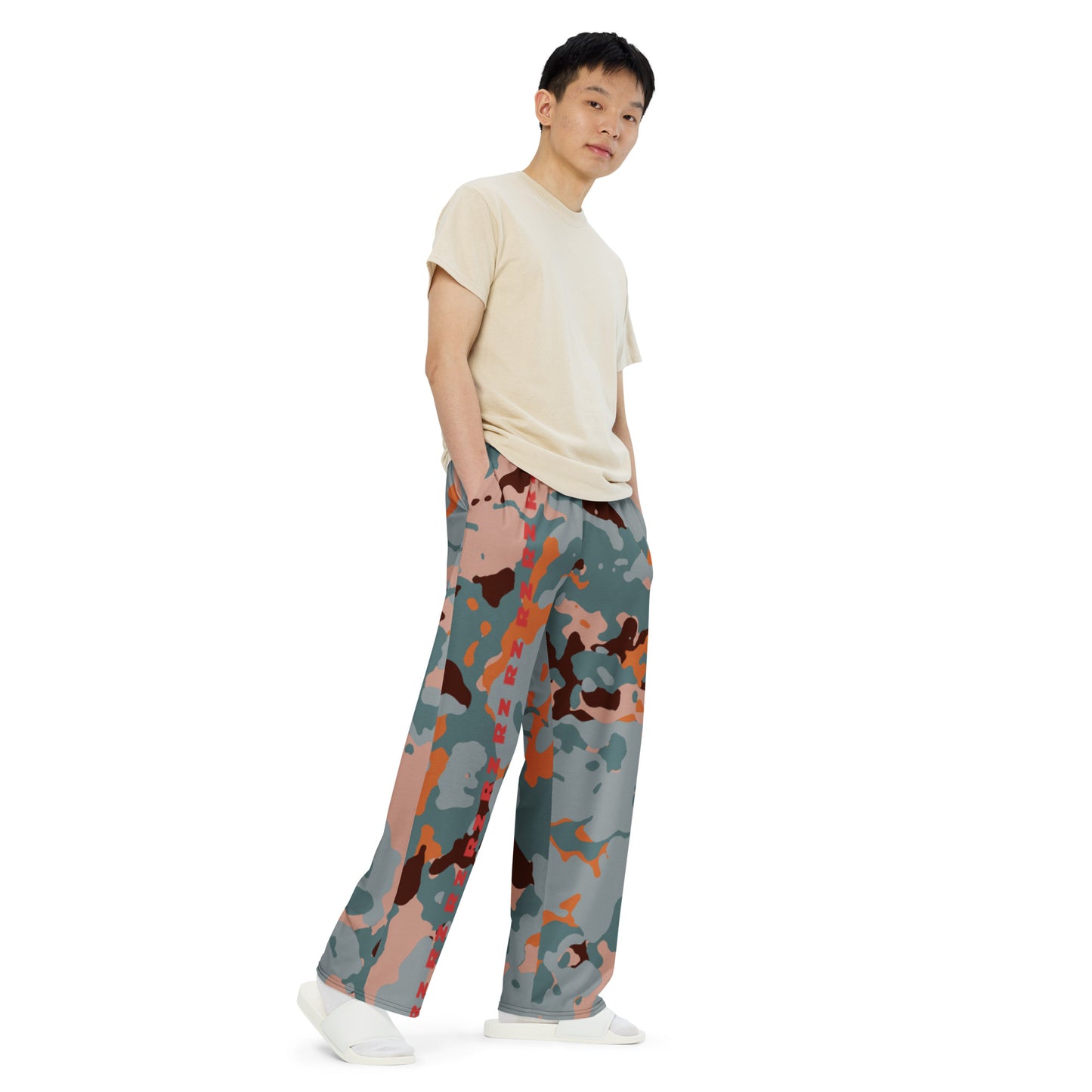 Pantalón RZ ancho all over unisex