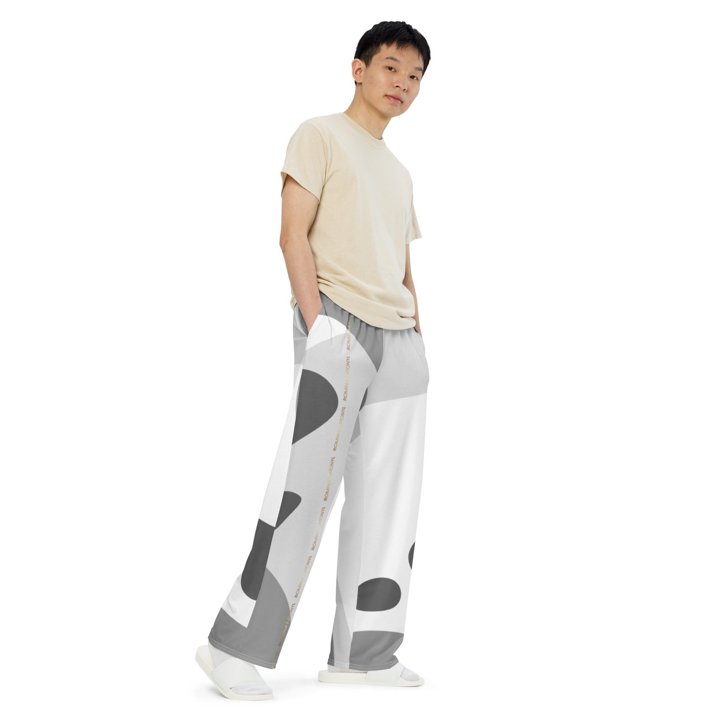 Pantalón RZ ancho all over unisex