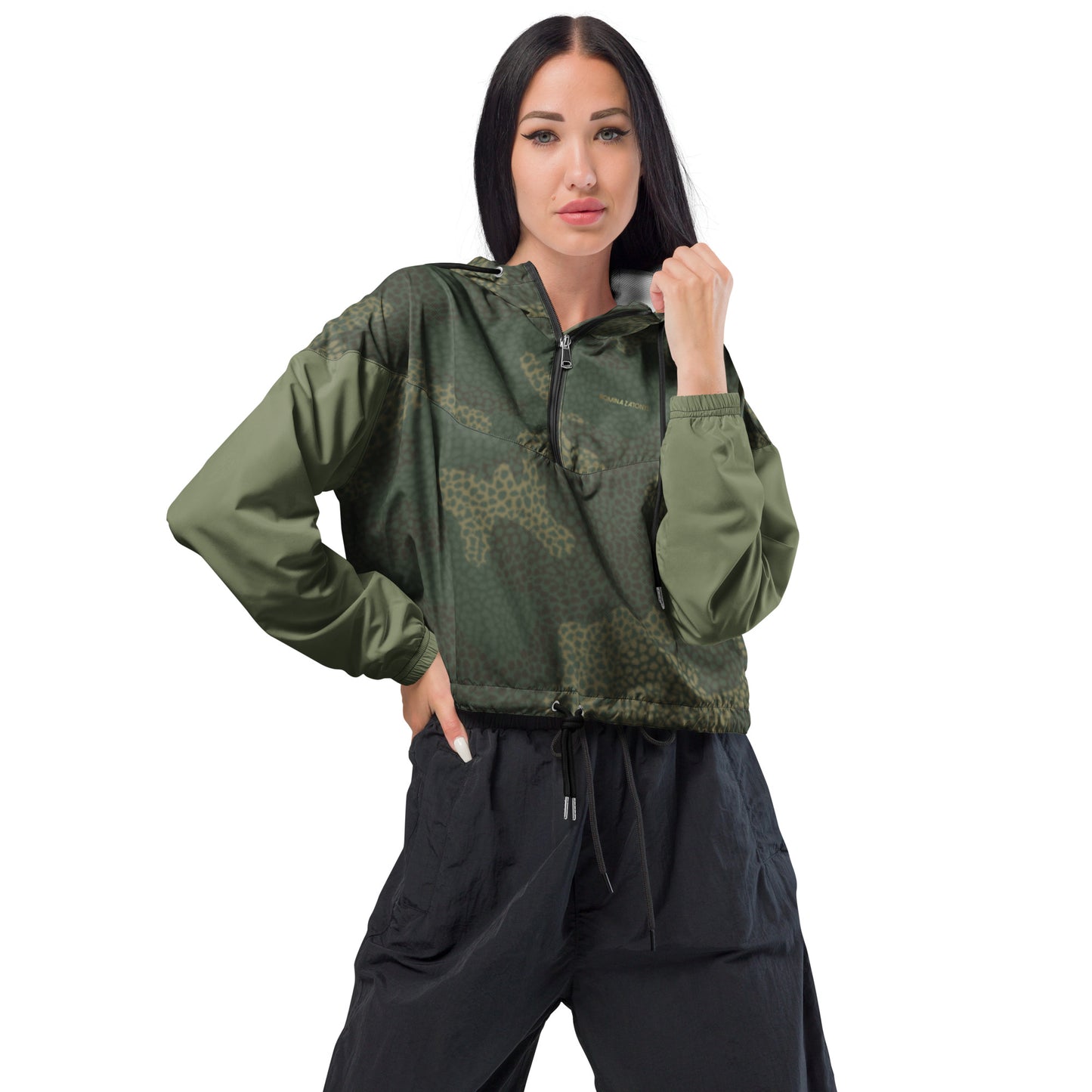 Cortavientos crop RZ camuflado