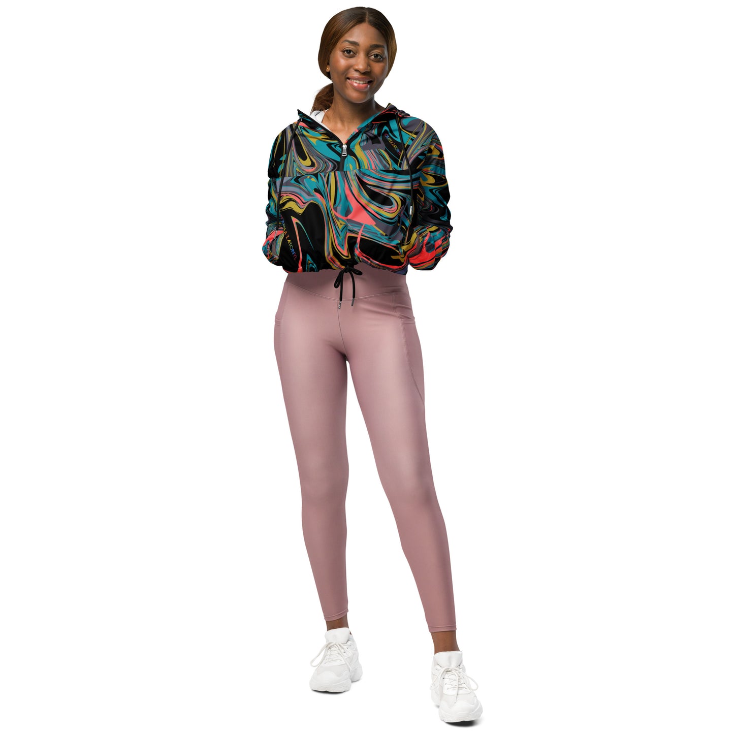 Cortavientos crop impermeable RZ mujer