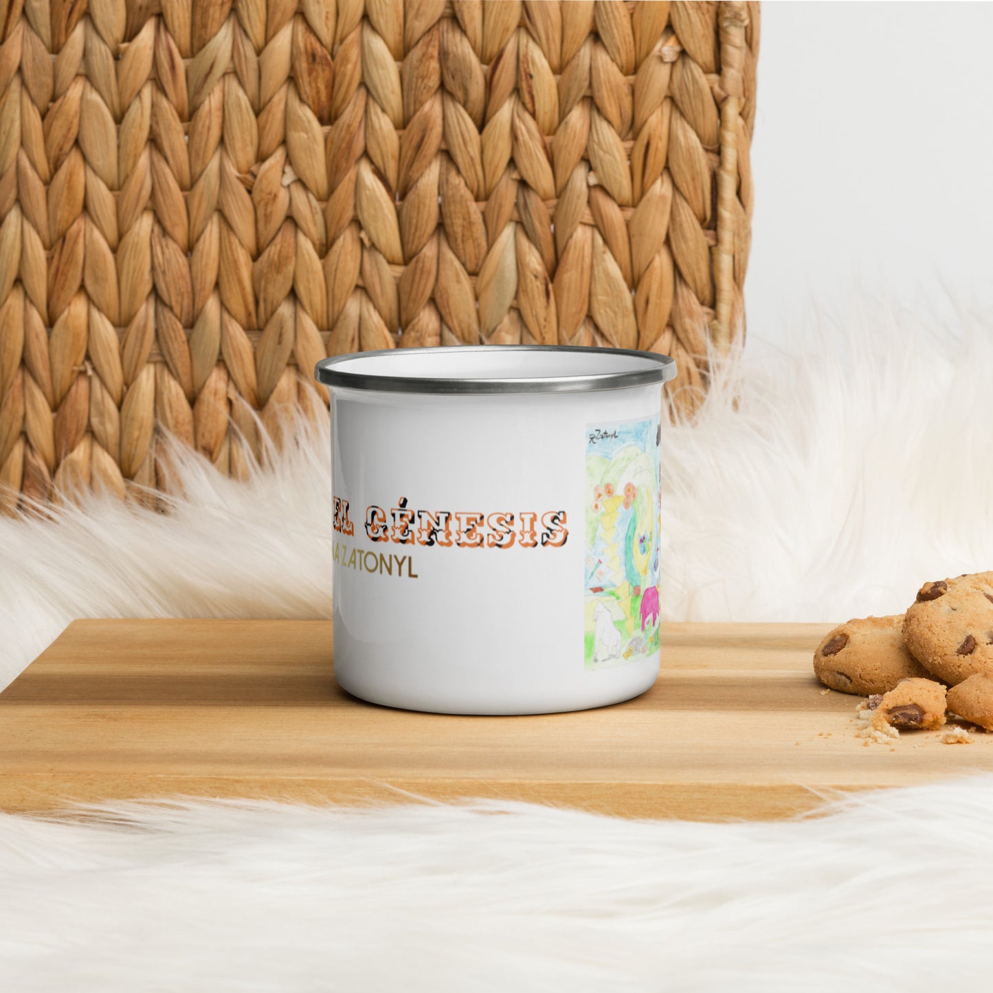 Taza esmaltada Desde el Génesis