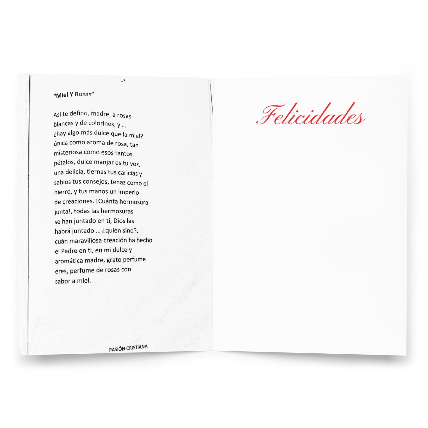Tarjeta de felicitación, Pasión Cristiana I