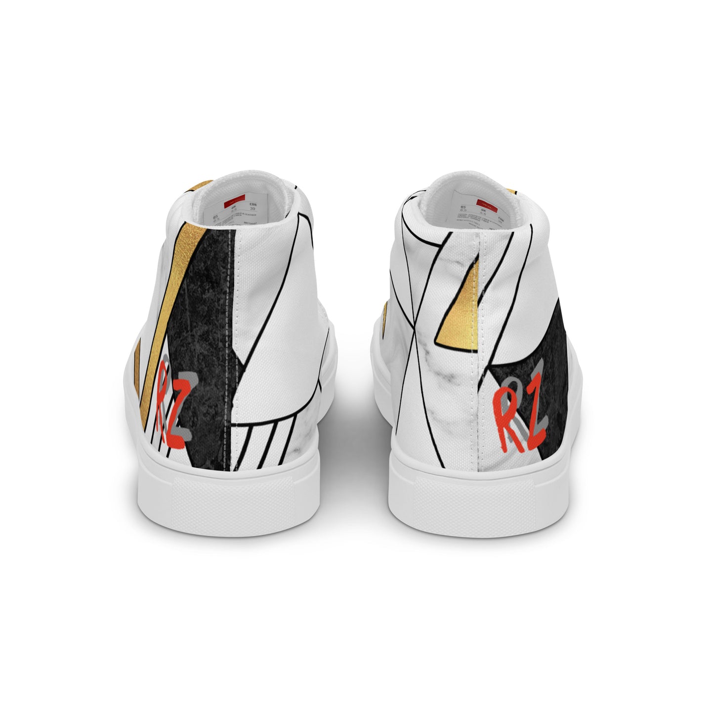 Zapatillas de lona de caña alta para hombre RZ