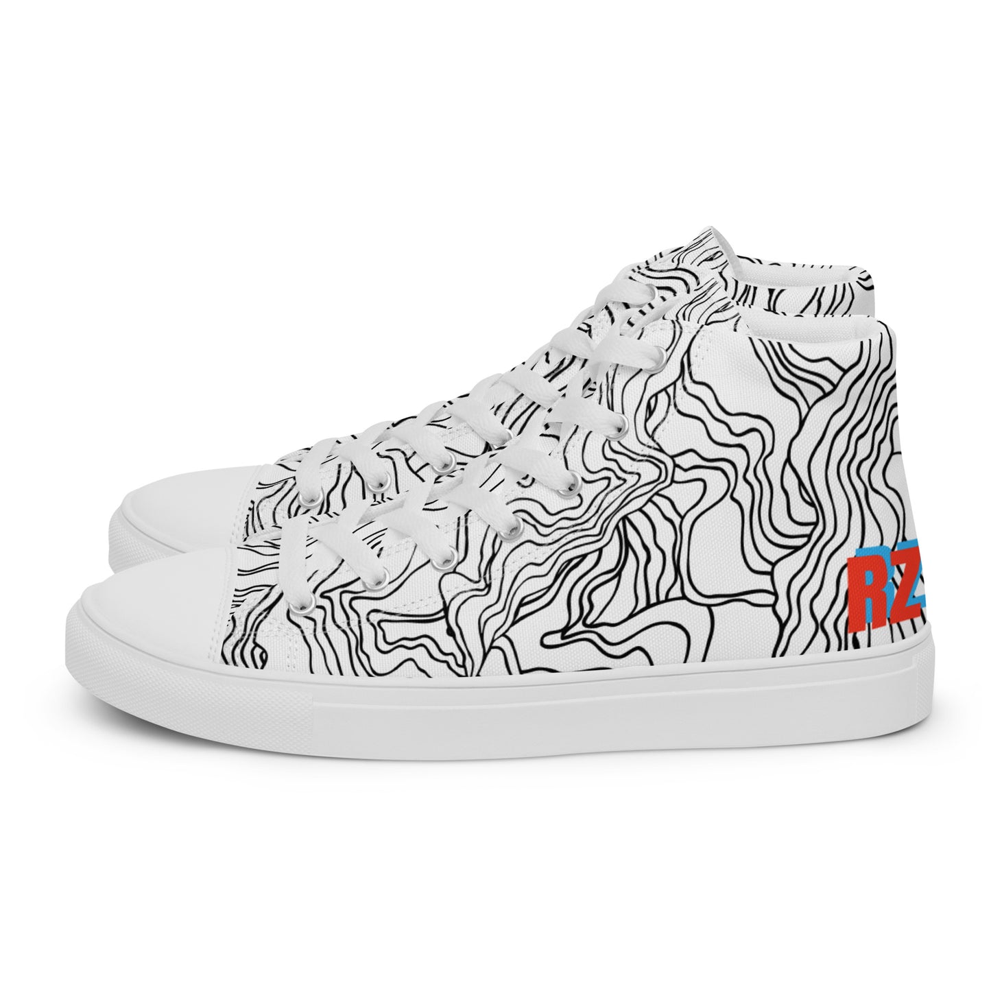 Zapatillas de lona de caña alta para hombre RZ