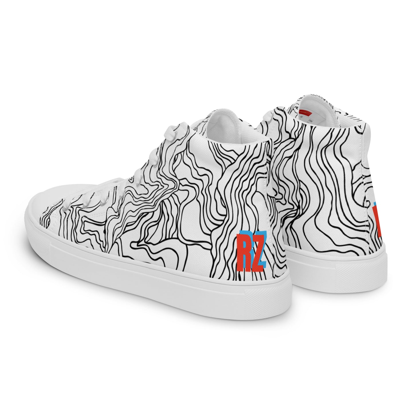 Zapatillas de lona de caña alta para hombre RZ
