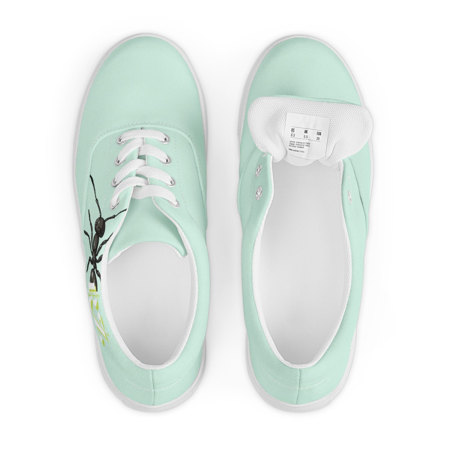 Zapatillas de lona con cordones para hombre RZ