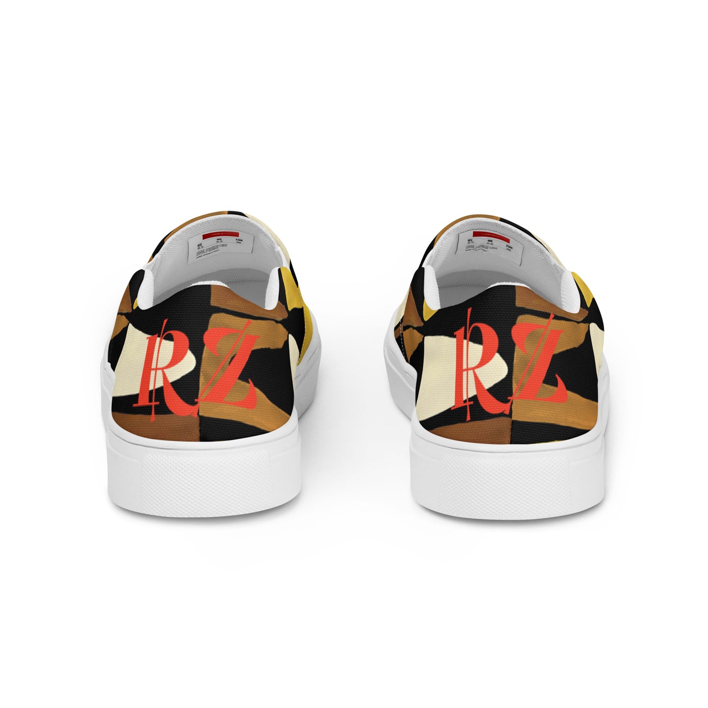 Zapatillas de lona sin cordones para hombre RZ
