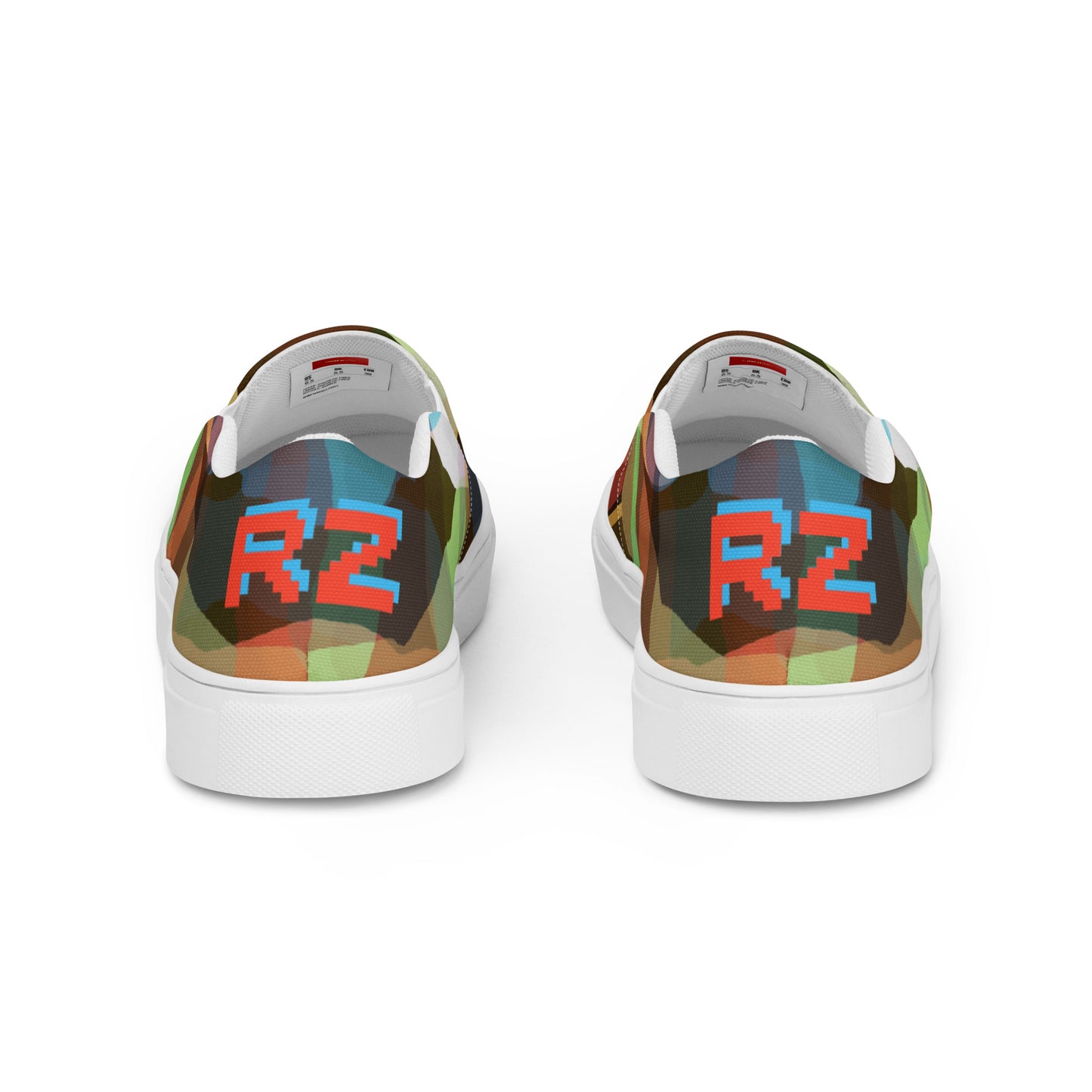 Zapatillas de lona sin cordones para hombre RZ