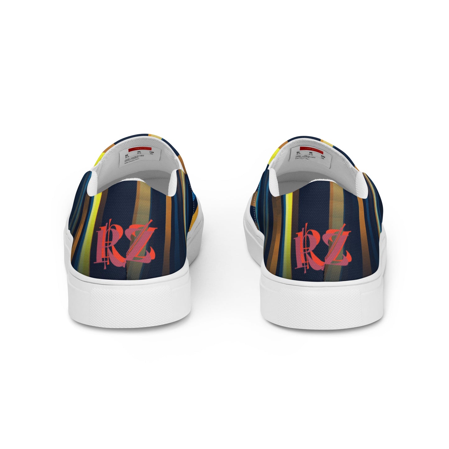 Zapatillas de lona sin cordones para hombre RZ
