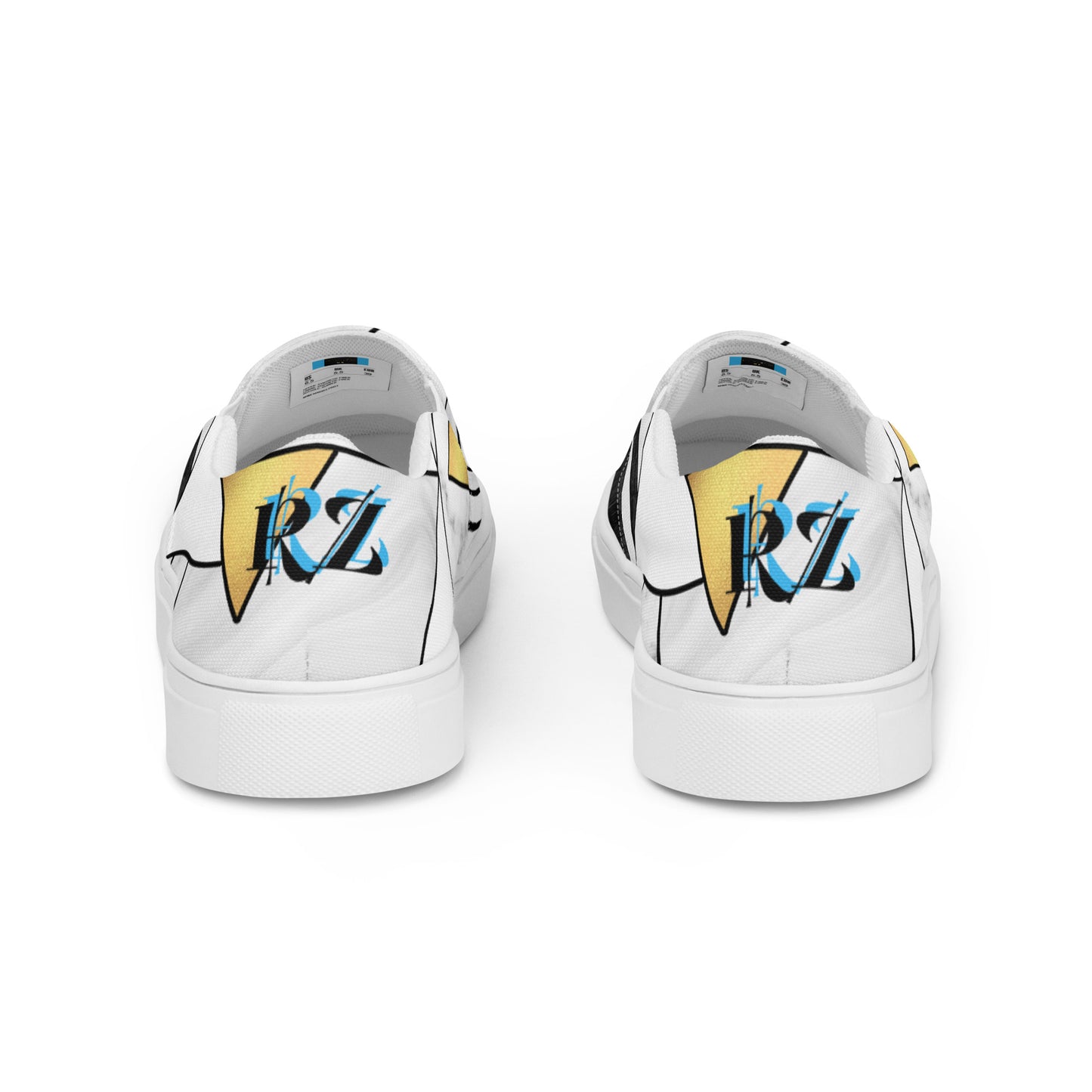 Zapatillas de lona sin cordones para hombre RZ