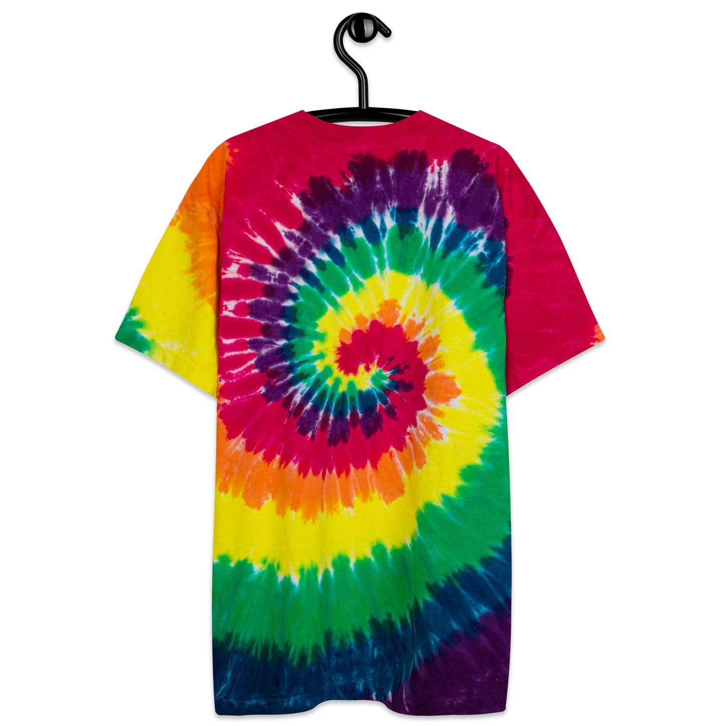 Camiseta oversize con efecto tie dye