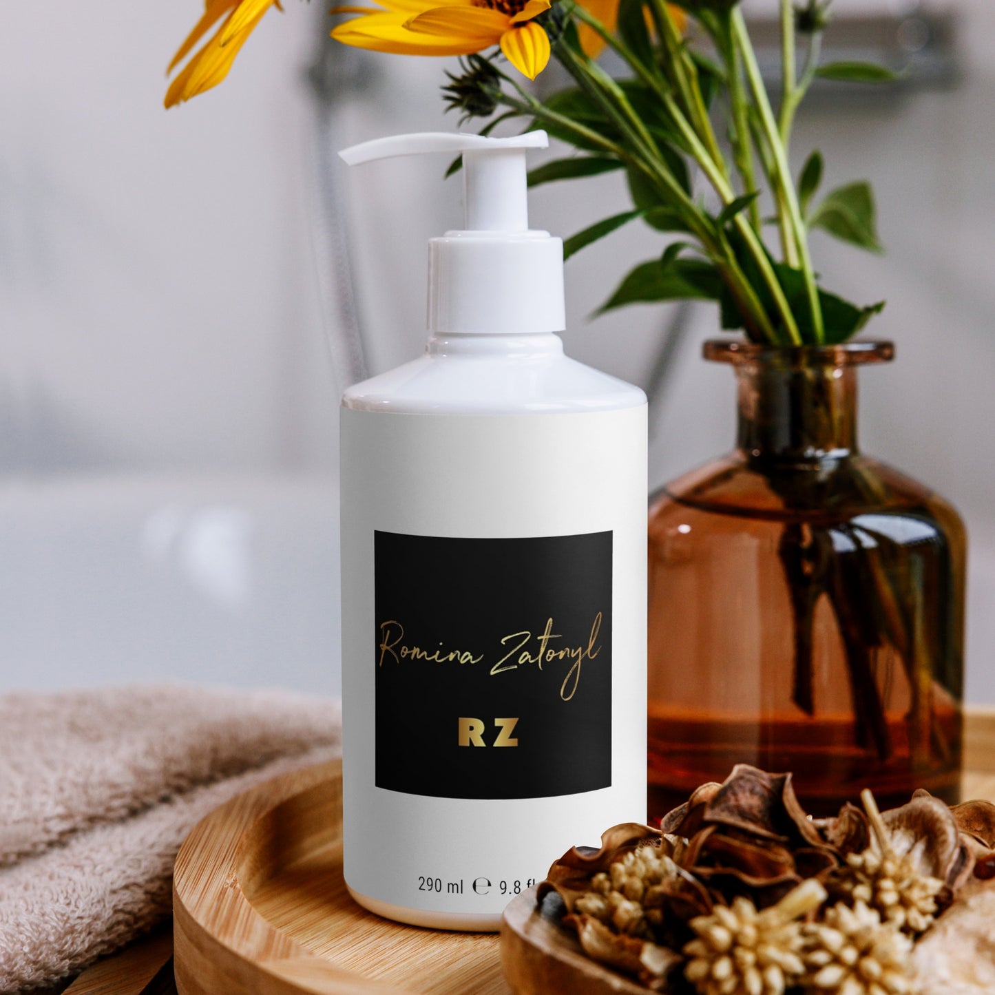 Crema hidratante refrescante para manos y cuerpo RZ