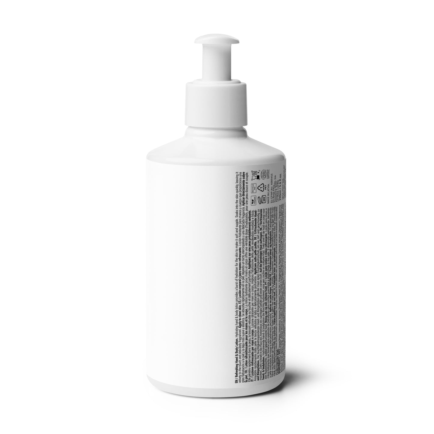 Crema hidratante refrescante para manos y cuerpo RZ
