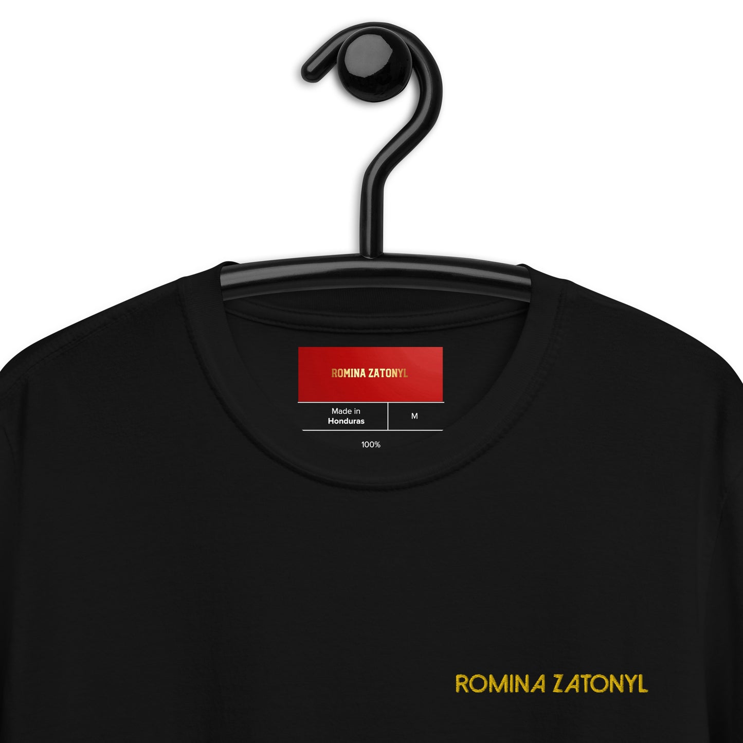 Camiseta RZ bordada y estampada unisex