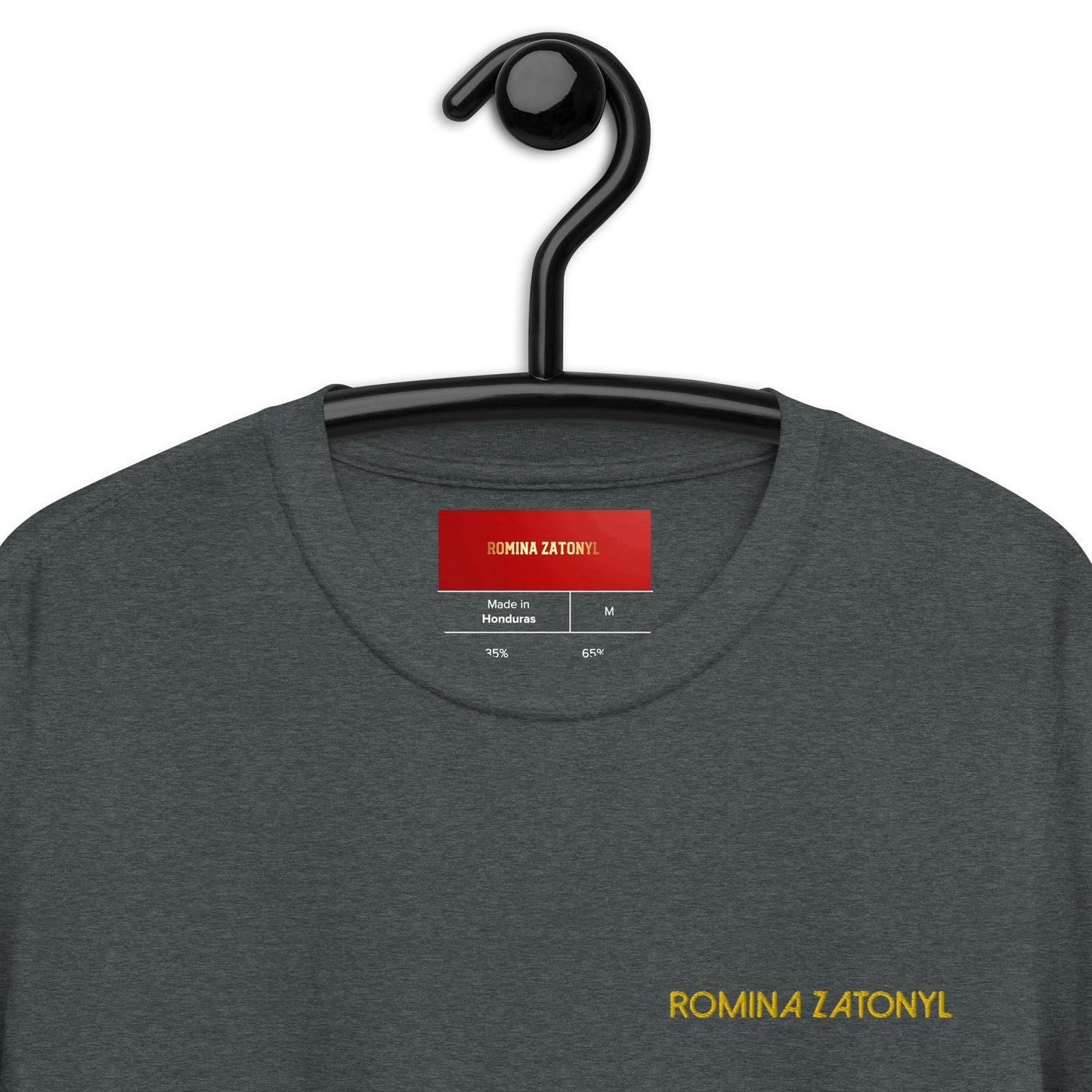 Camiseta RZ bordada y estampada unisex