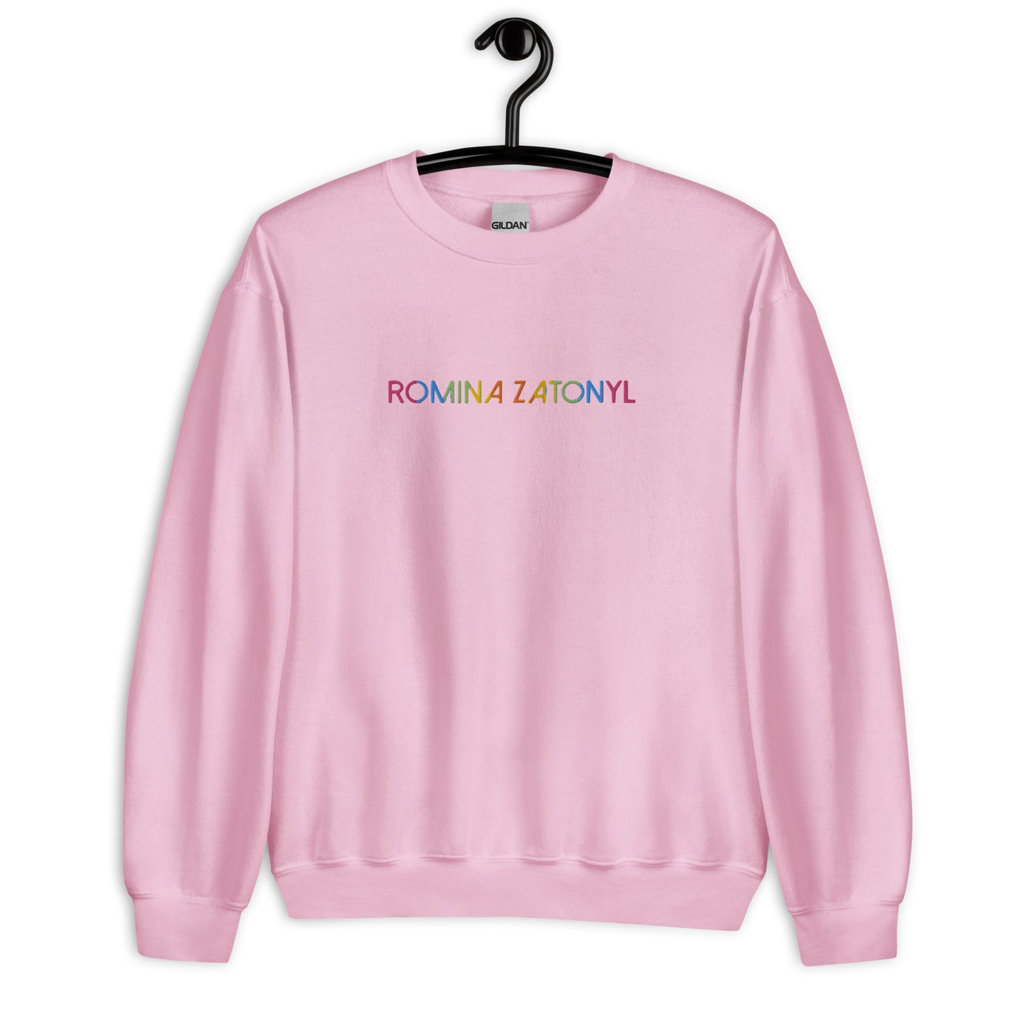 Sudadera RZ unisex, bordada y estampada