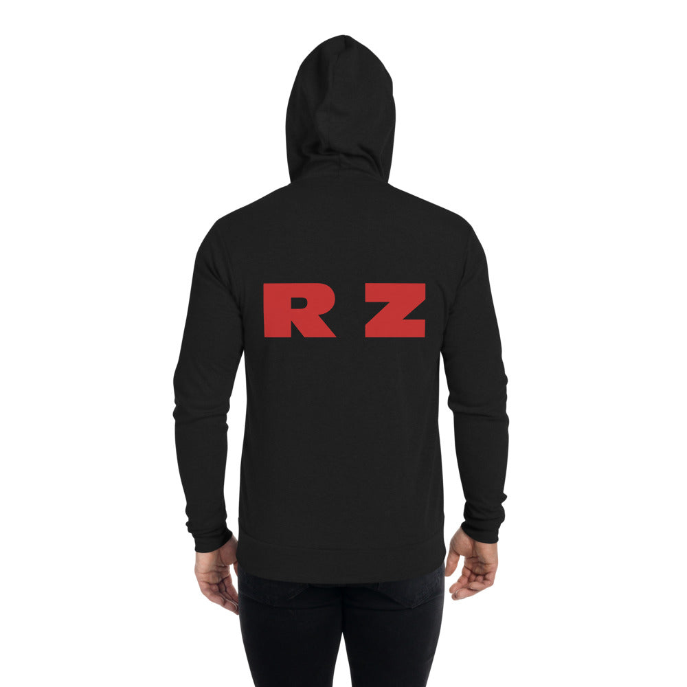 Sudadera con cremallera unisex RZ