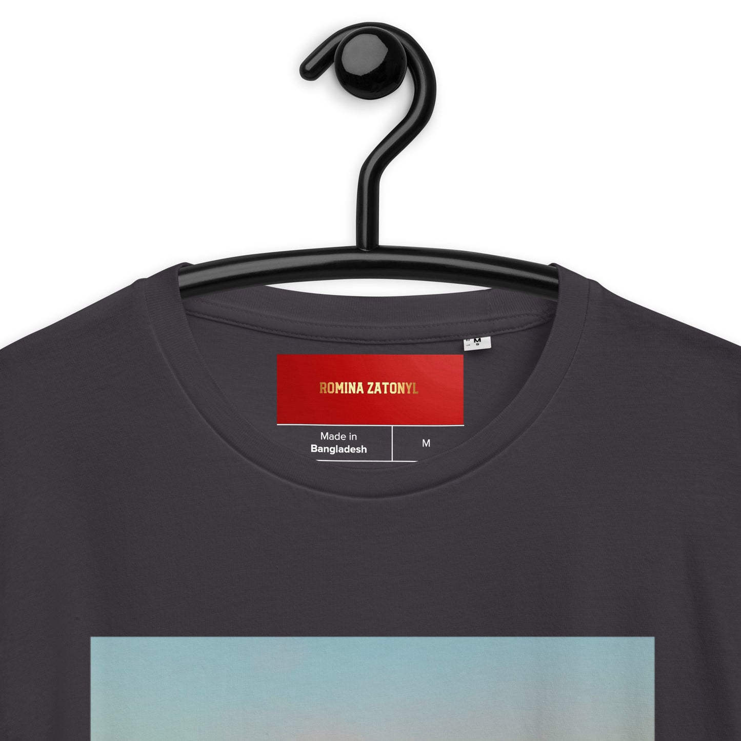 Camiseta de algodón orgánico unisex RZ