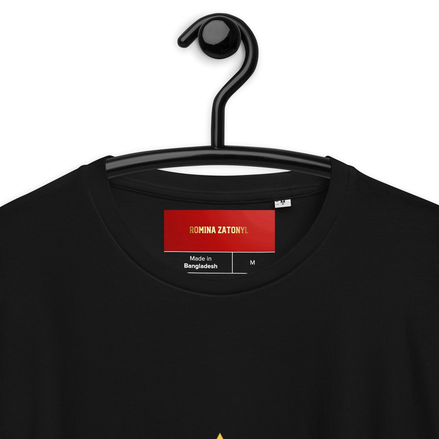 Camiseta de algodón orgánico unisex RZ