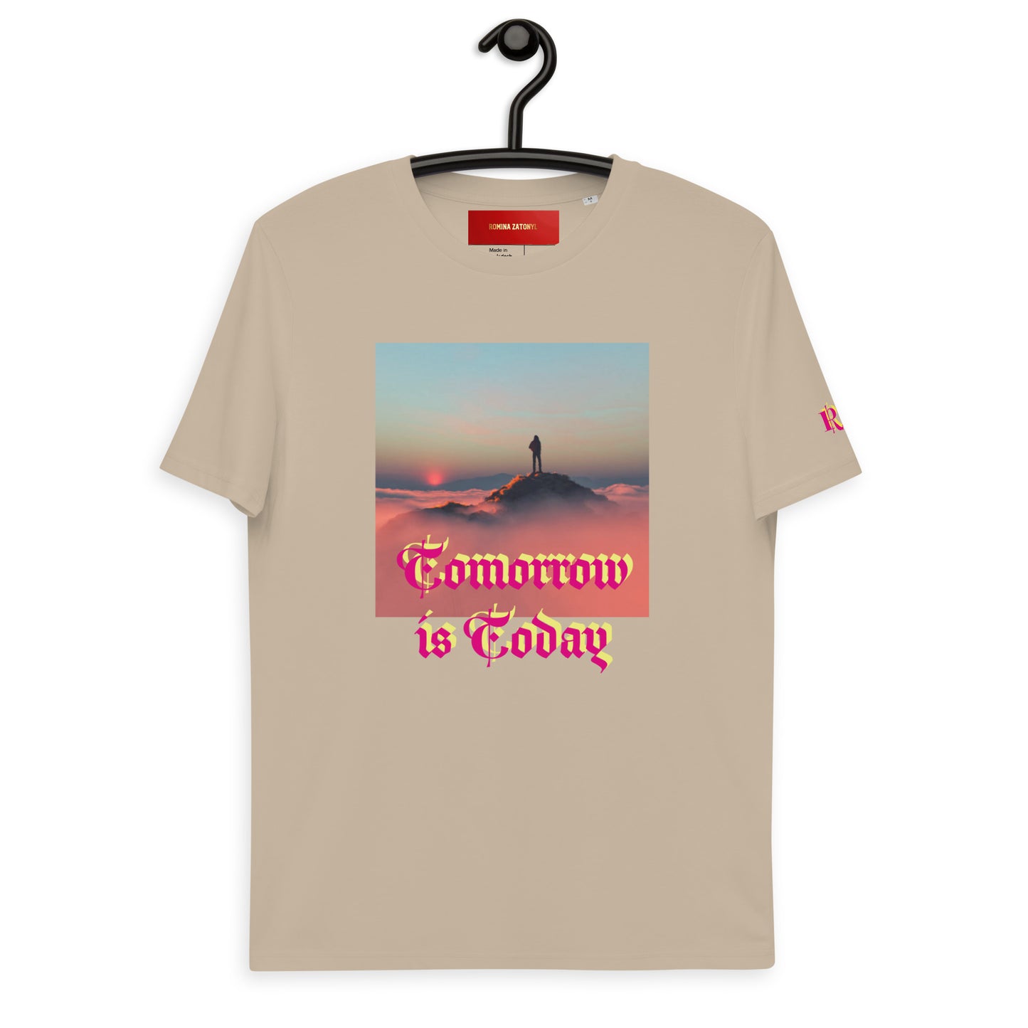 Camiseta de algodón orgánico unisex RZ