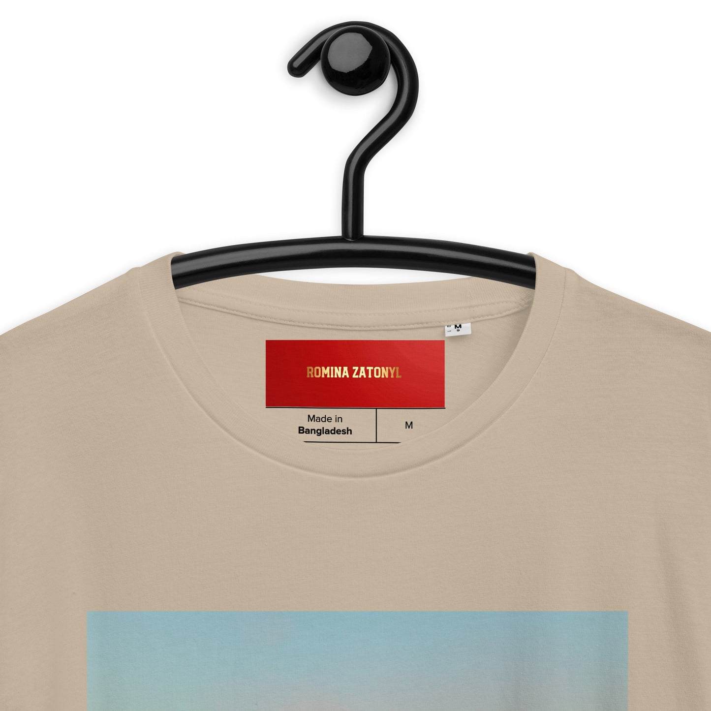 Camiseta de algodón orgánico unisex RZ