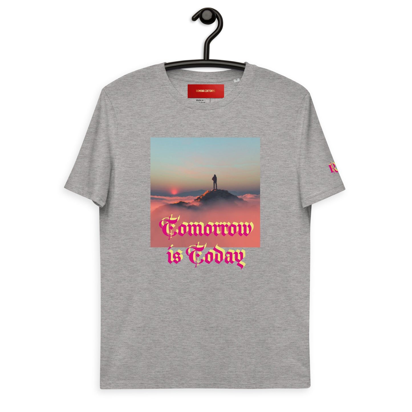 Camiseta de algodón orgánico unisex RZ