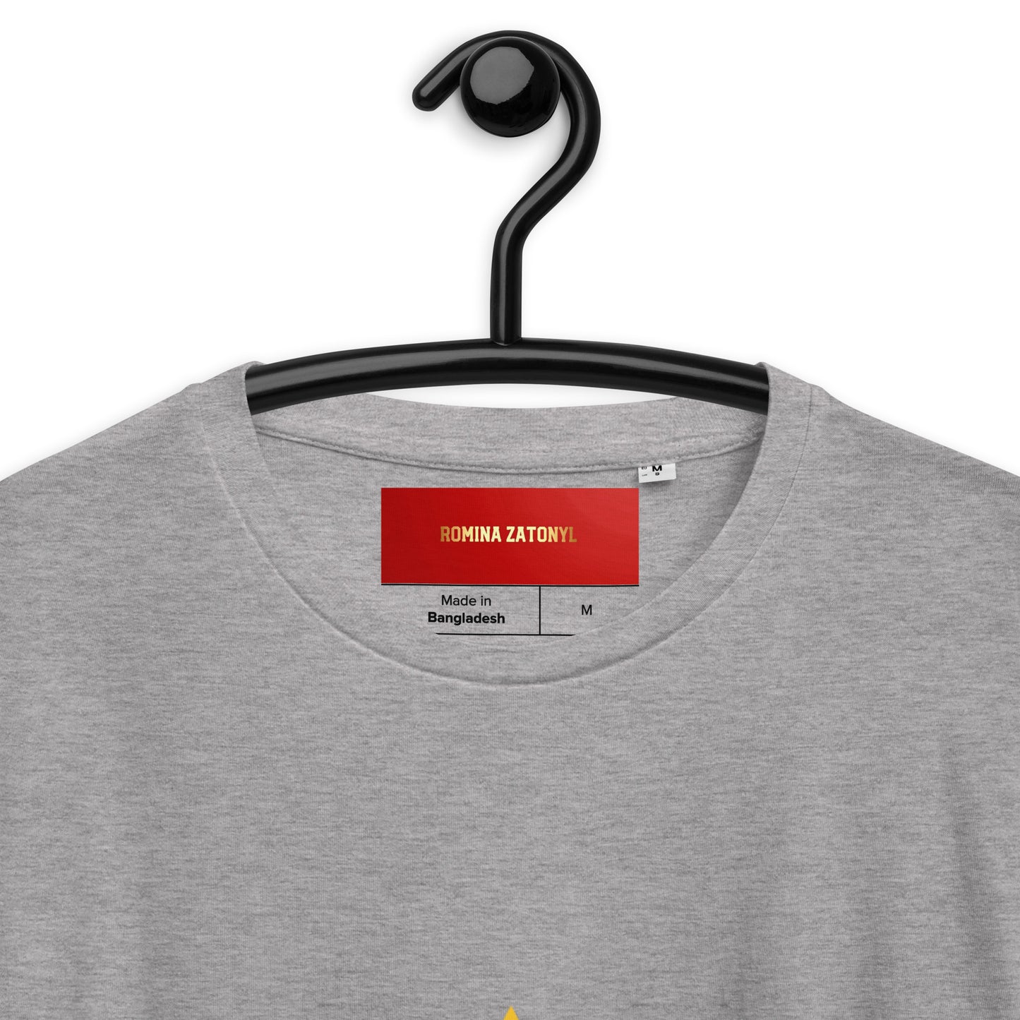 Camiseta de algodón orgánico unisex RZ