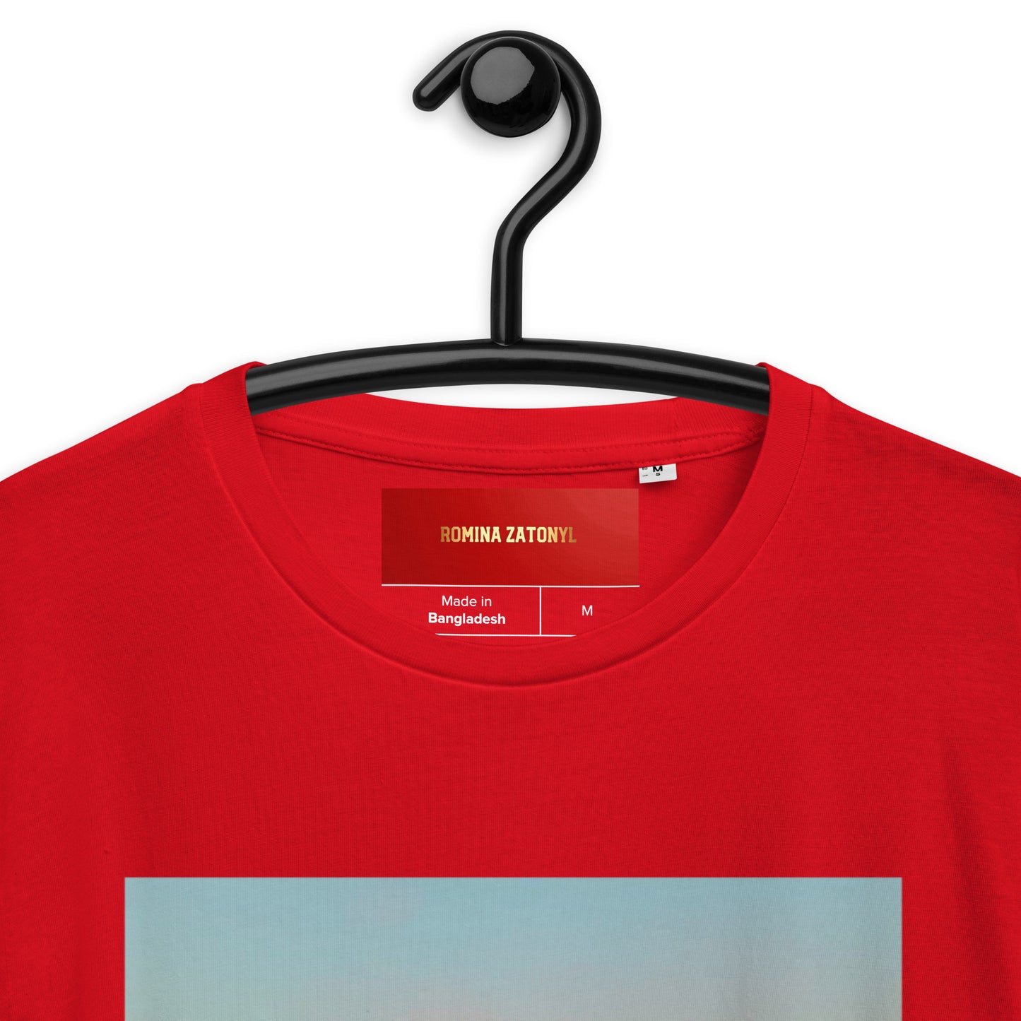 Camiseta de algodón orgánico unisex RZ