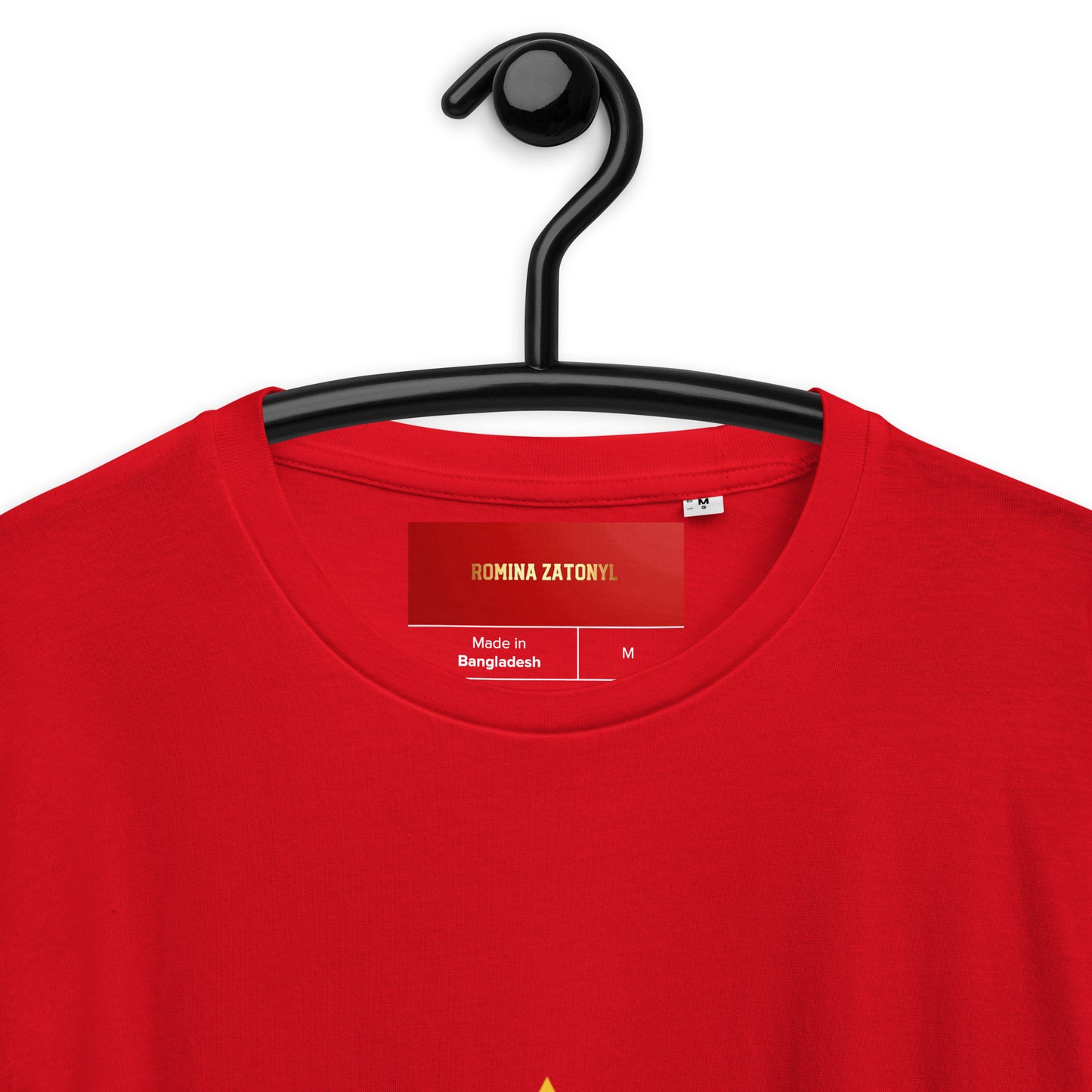 Camiseta de algodón orgánico unisex RZ