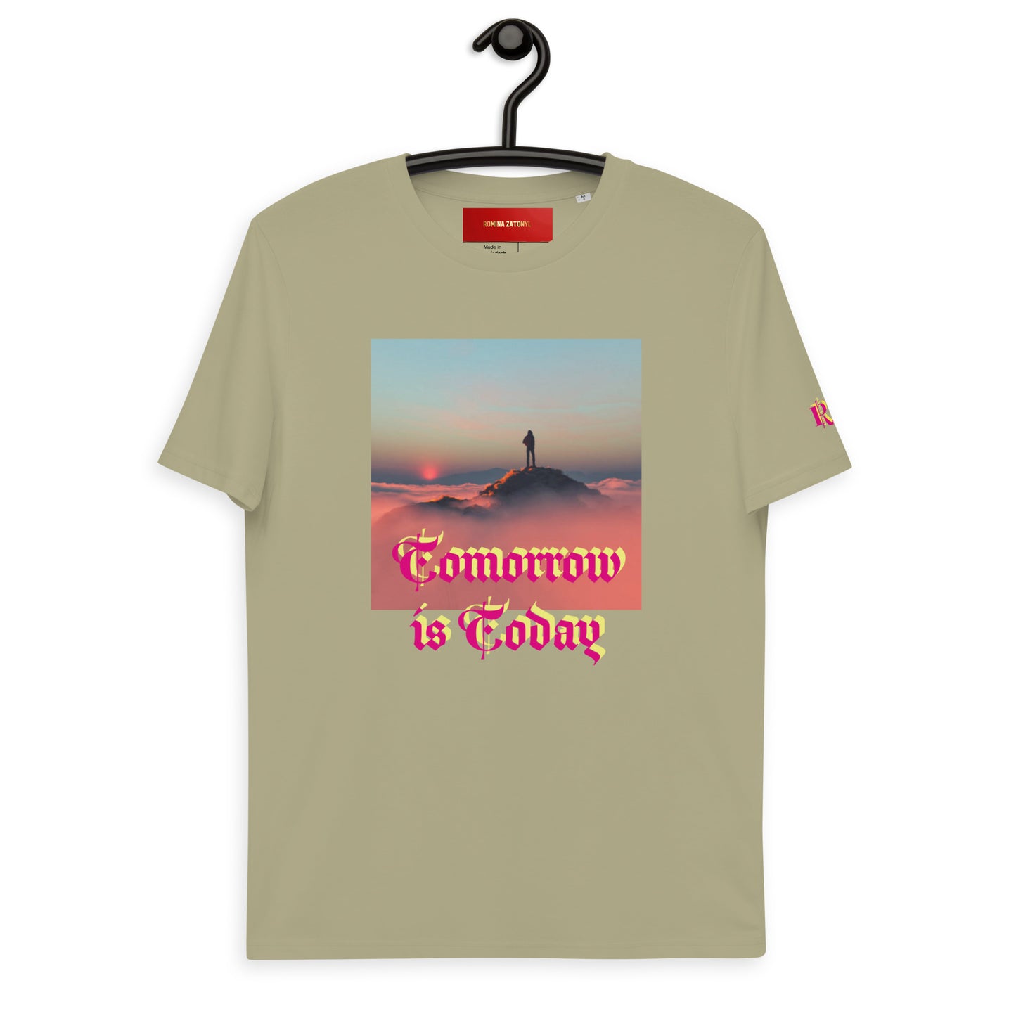 Camiseta de algodón orgánico unisex RZ