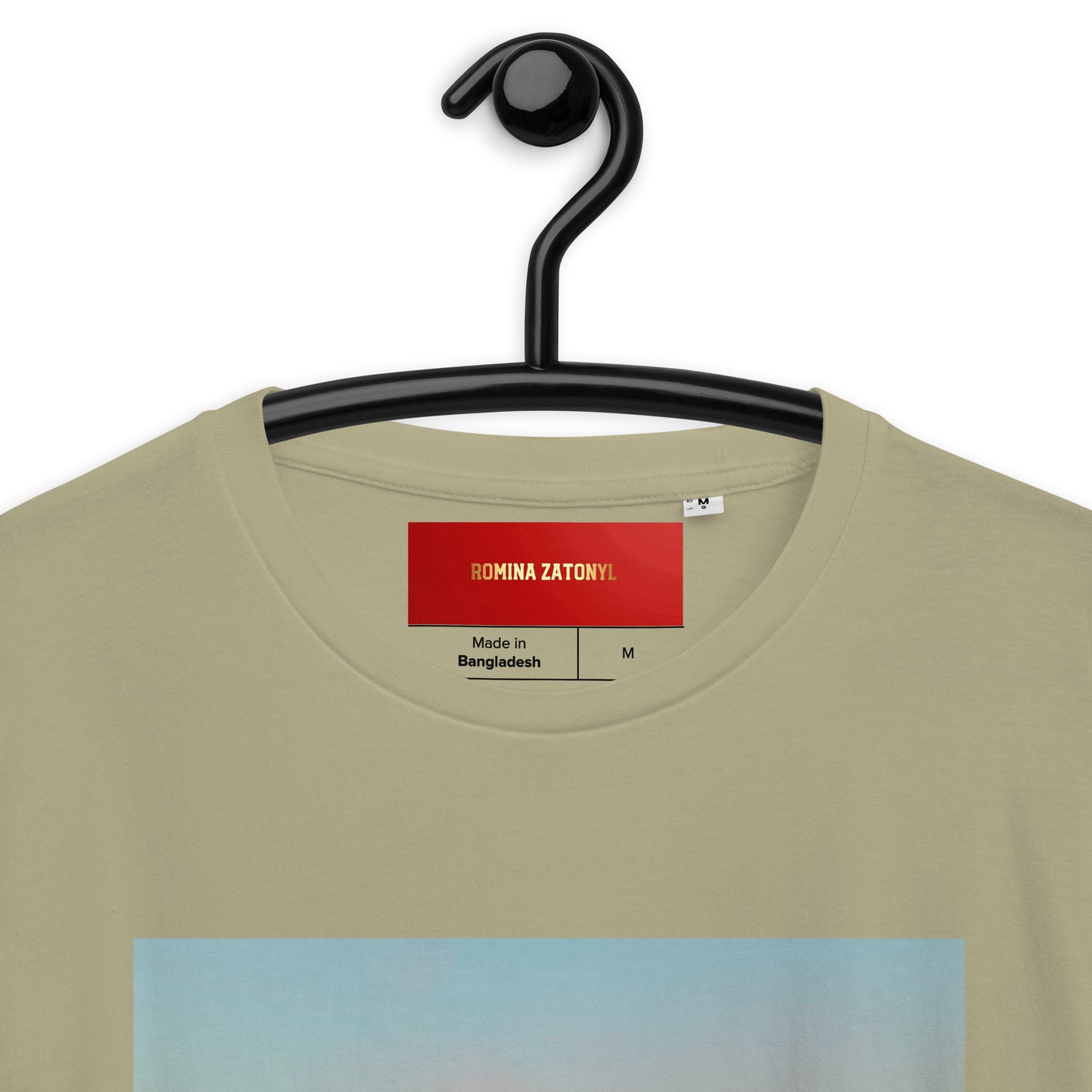 Camiseta de algodón orgánico unisex RZ