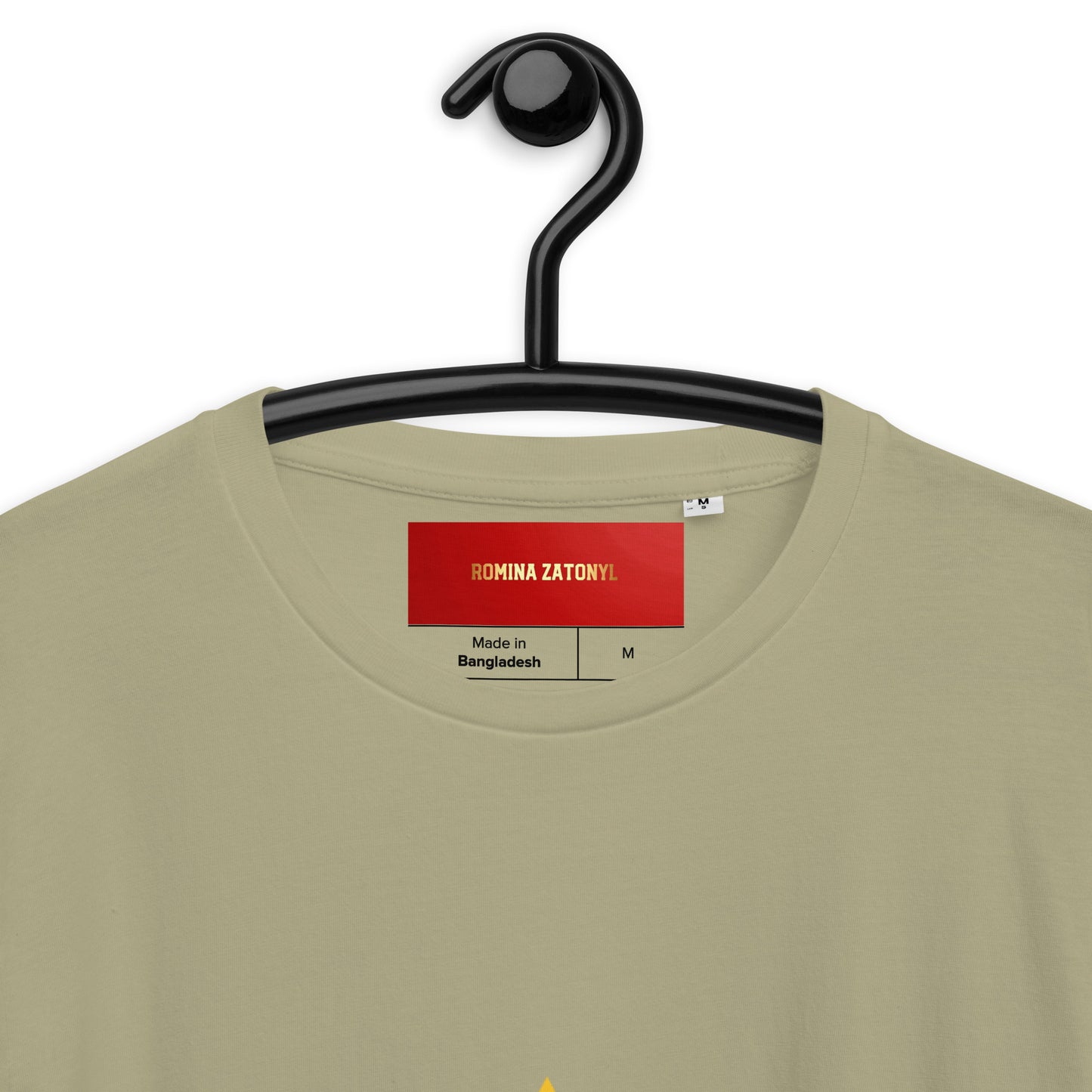 Camiseta de algodón orgánico unisex RZ