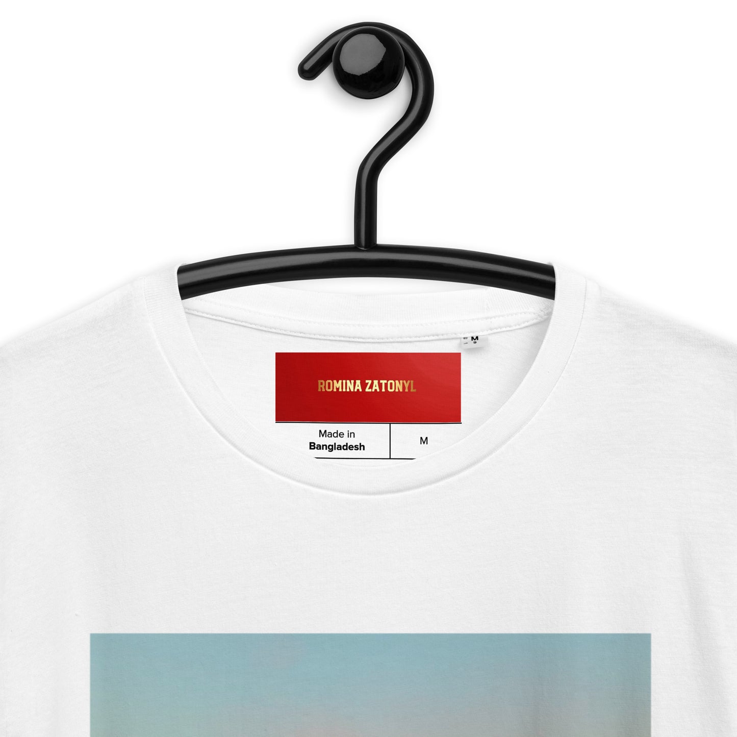 Camiseta de algodón orgánico unisex RZ