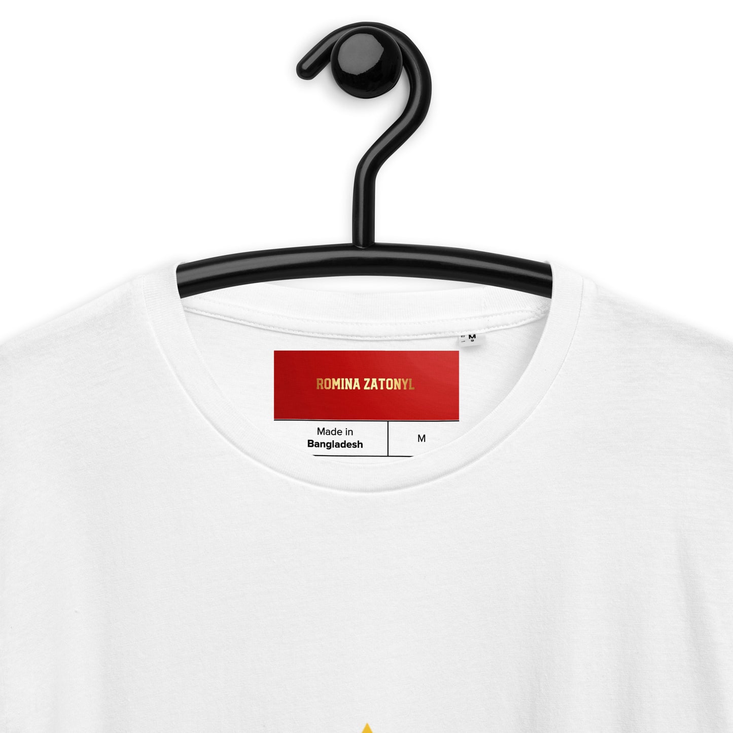 Camiseta de algodón orgánico unisex RZ