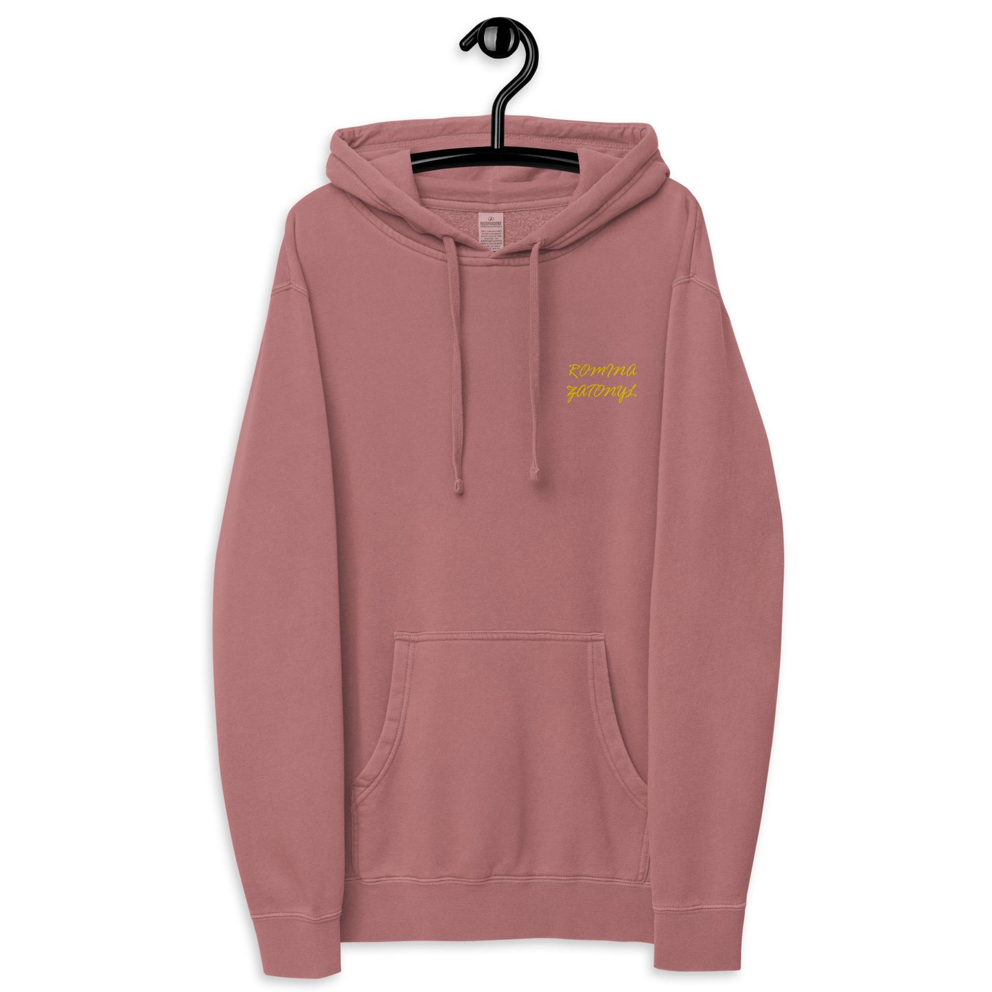 Sudadera con capucha teñida unisex RZ