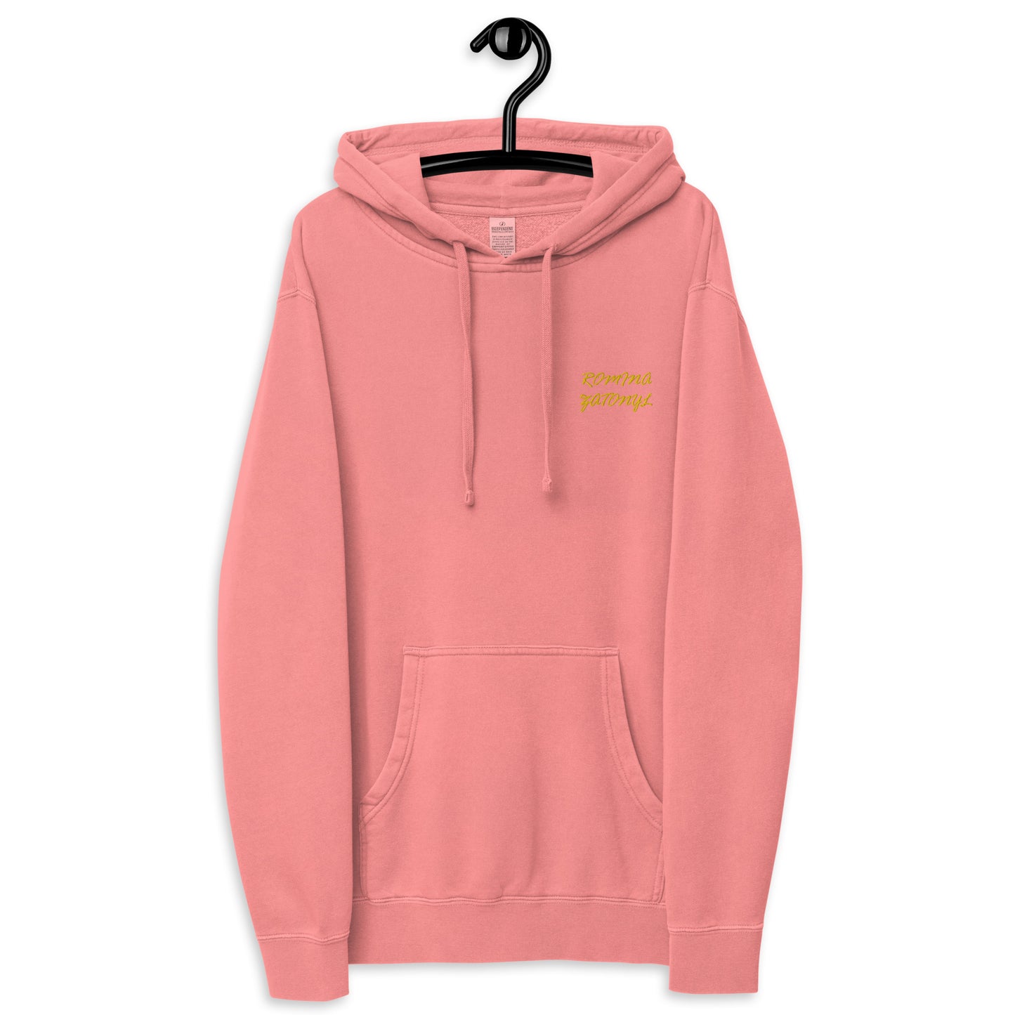 Sudadera con capucha teñida unisex RZ