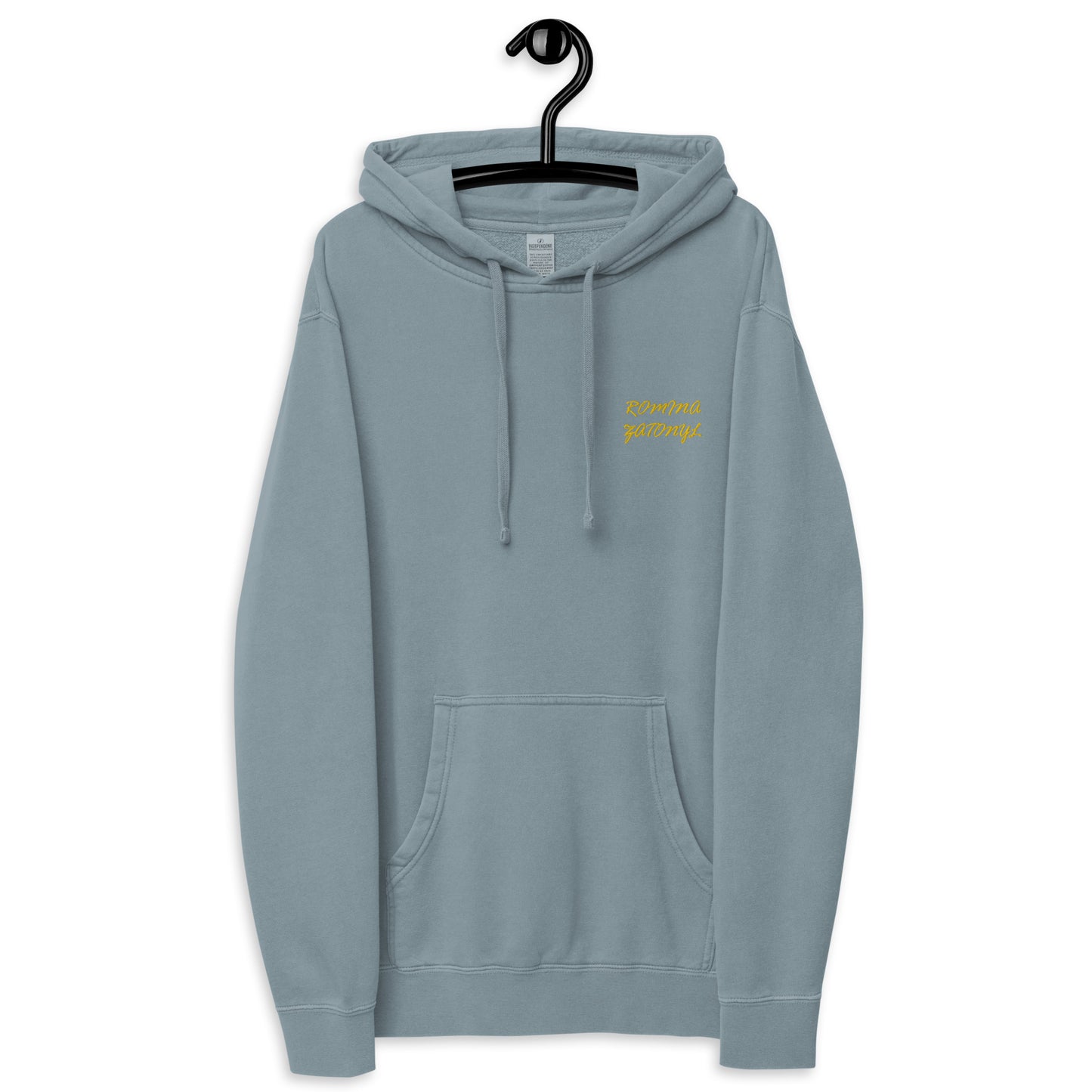 Sudadera con capucha teñida unisex RZ