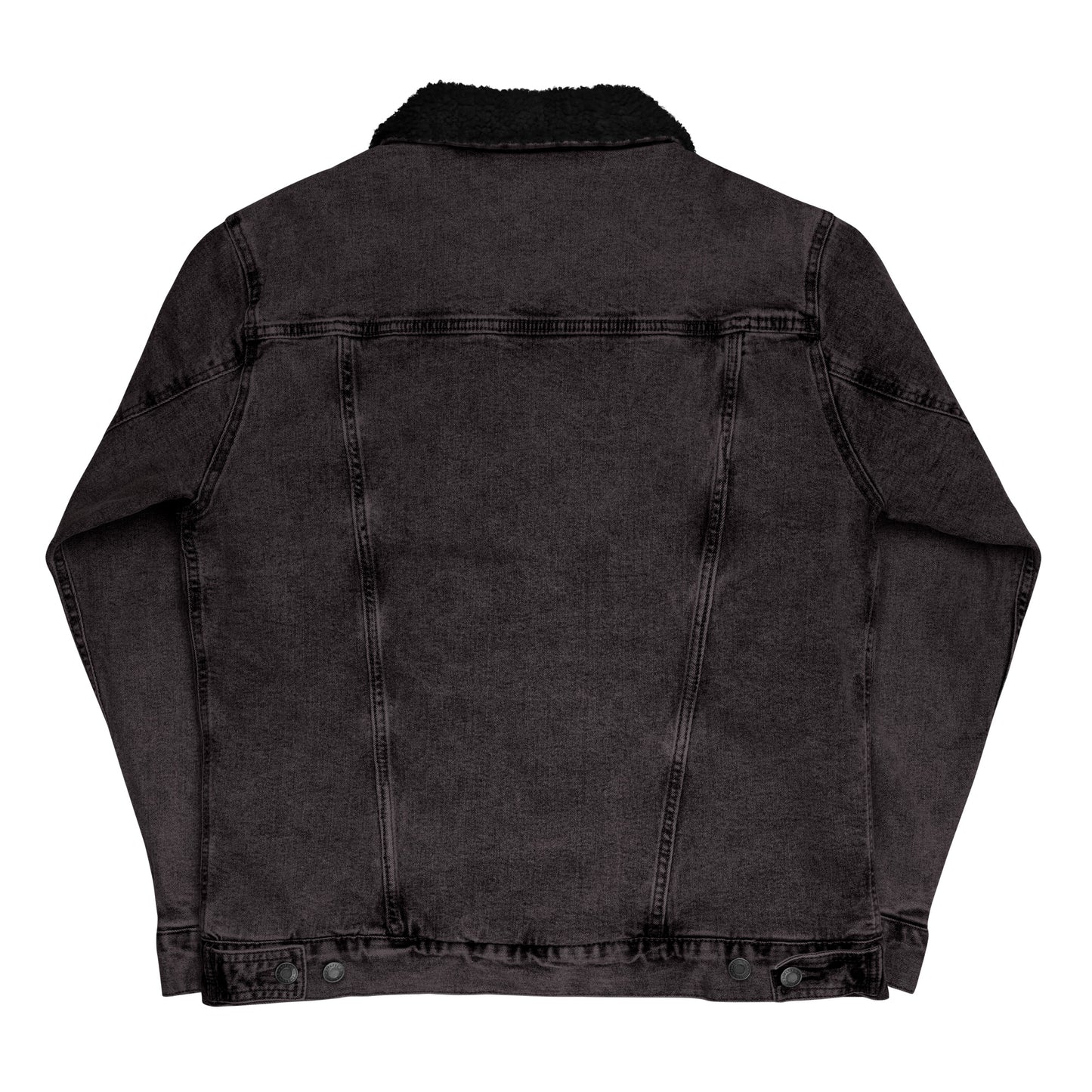 Chaqueta vaquera bordada con borreguillo RZ unisex